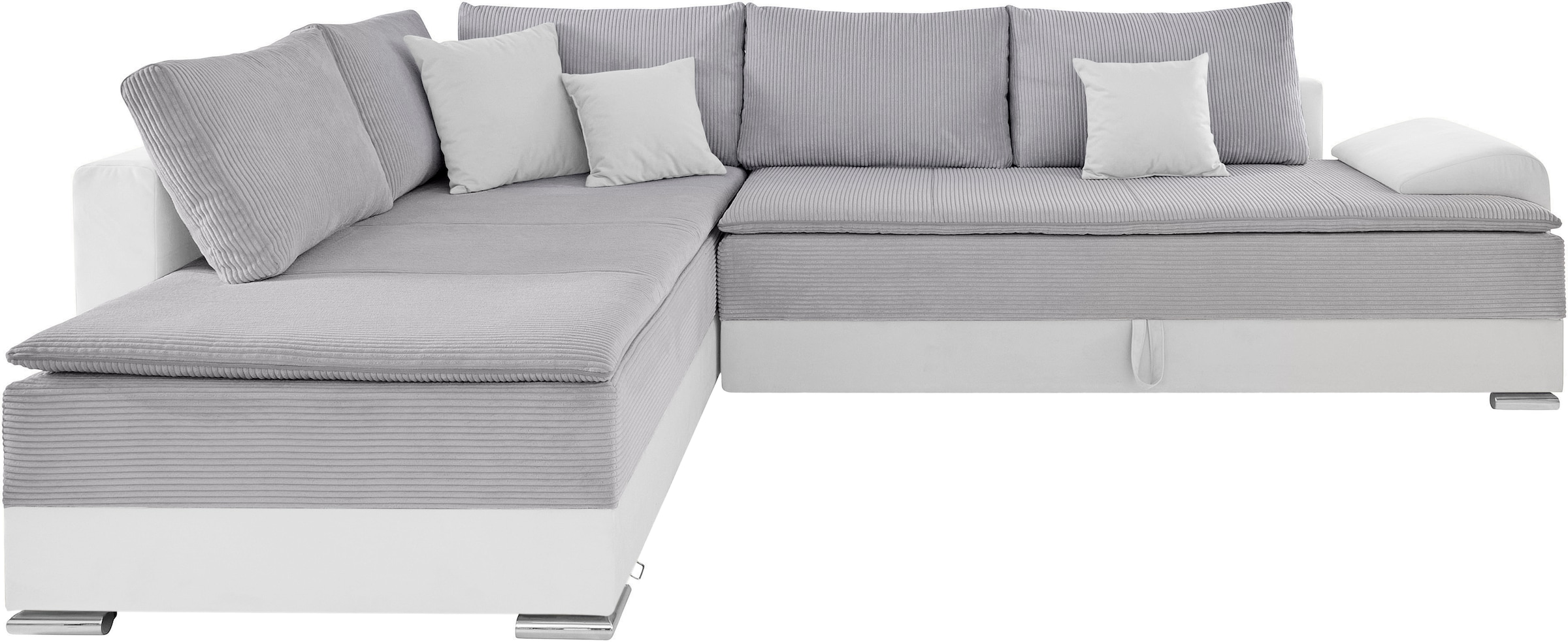 INOSIGN Ecksofa »Night & Day L-Form«, mit Boxspring Bettfunktion 180x200 cm, Dauerschläfer