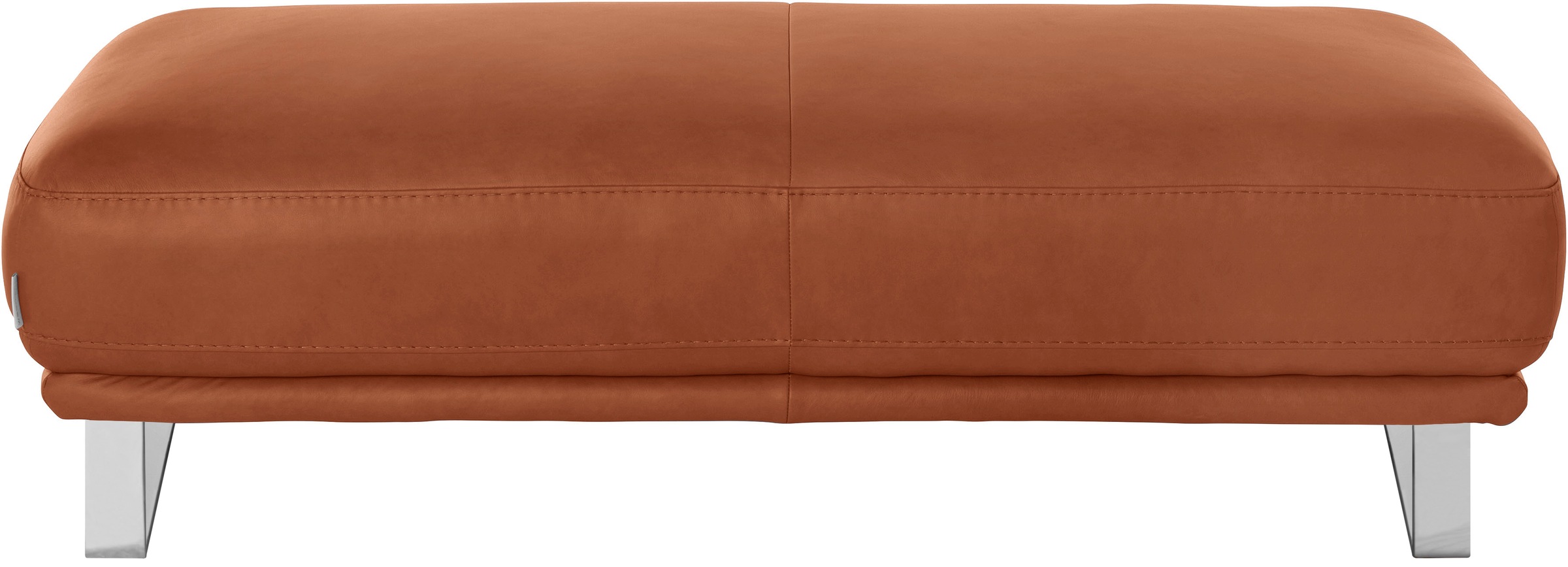 W.SCHILLIG Hocker »montanaa«, mit Metallkufen in Chrom glänzend, Breite 141 cm