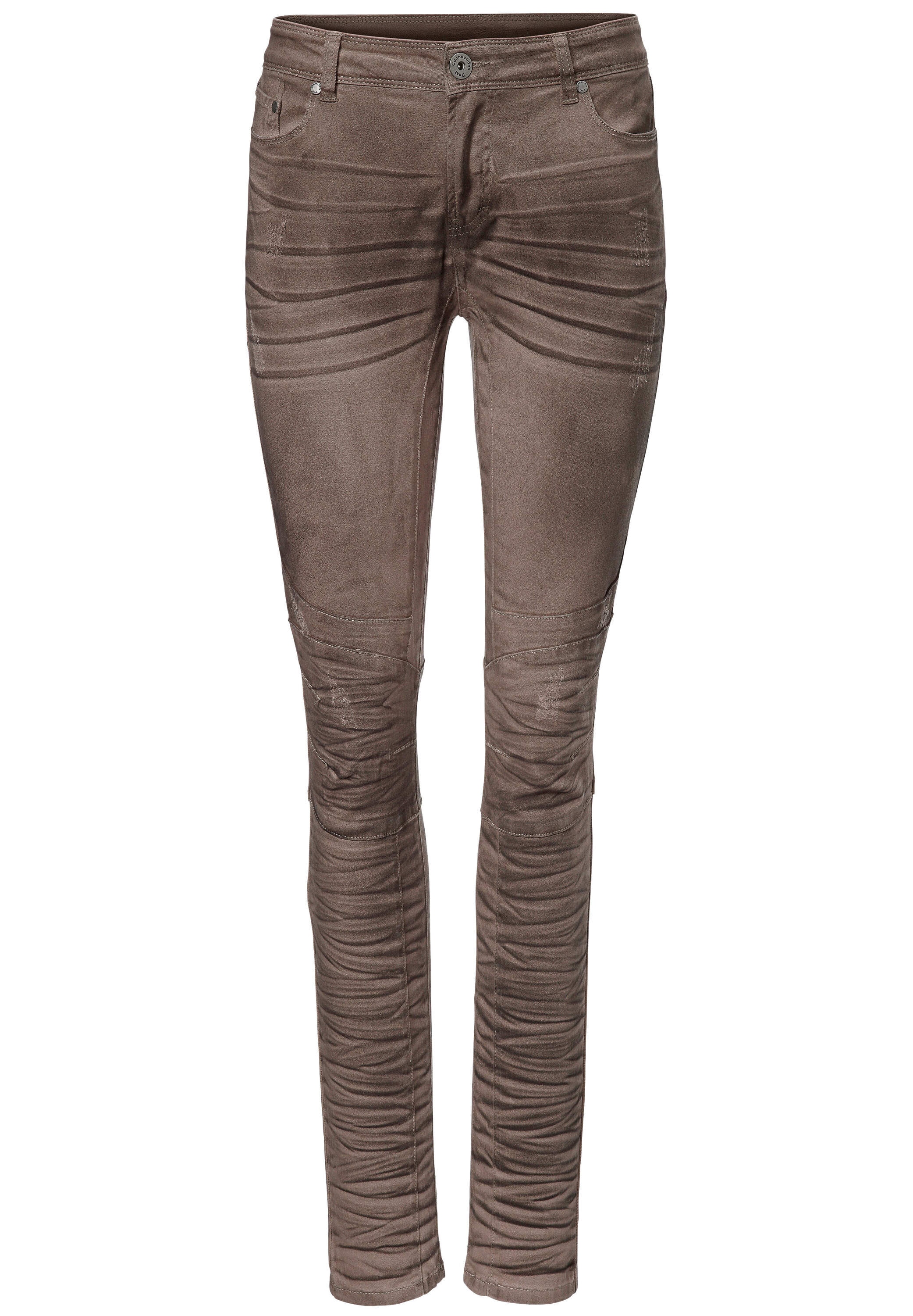 heine Boyfriend-Hose »Boyfriend Hose Boyfriend-Hose Oil-Dyed-Optik«