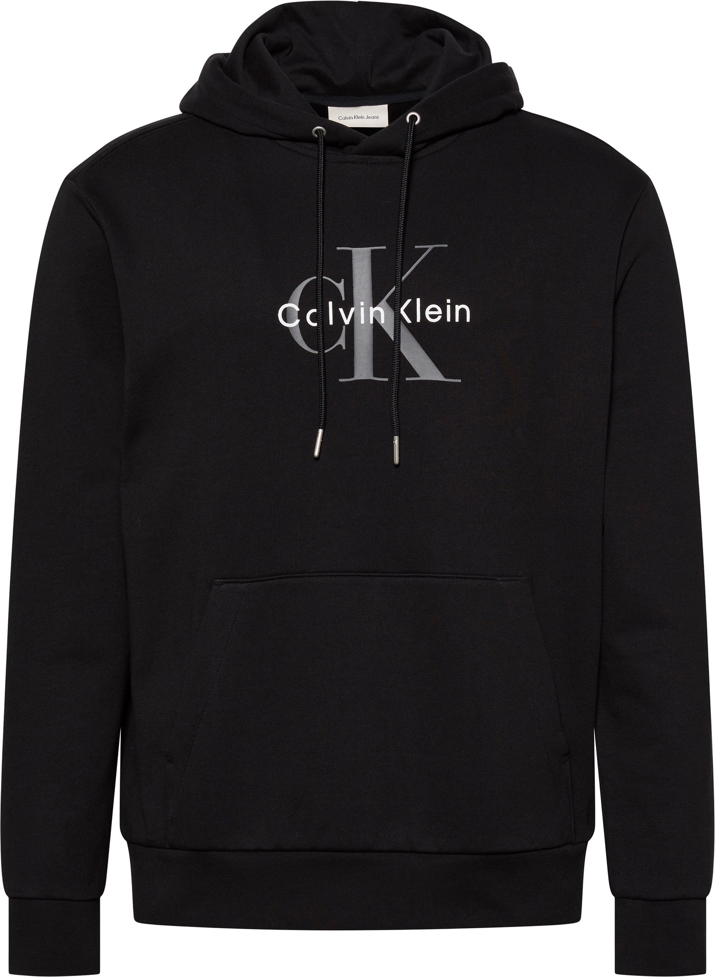 Calvin Klein Jeans Kapuzensweatshirt »400GSM TERRY MONOLOGO HOODIE«, Mit Rundhalsausschnitt
