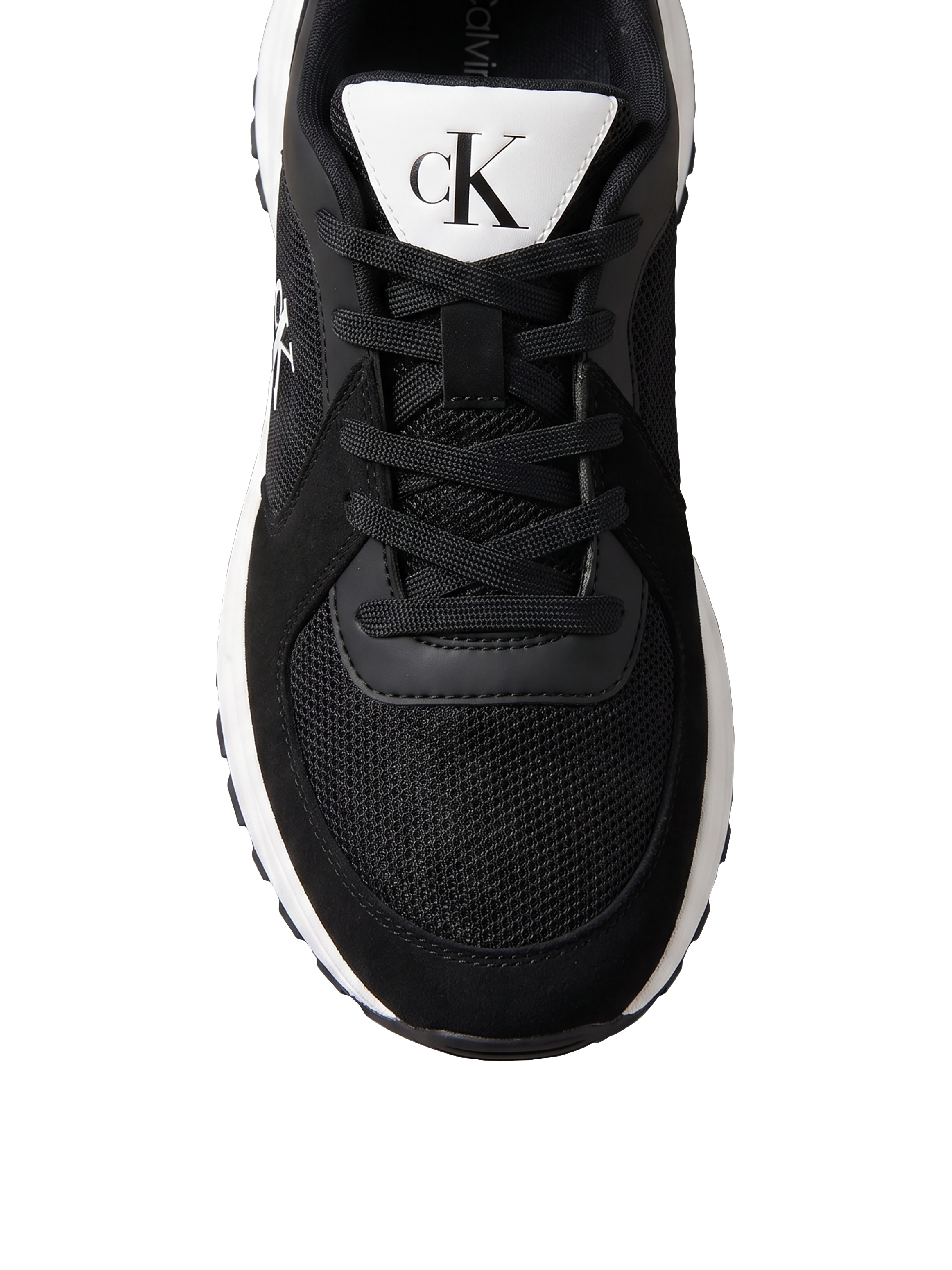 Calvin Klein Sneaker »HIKE RUNNER LACE UP SU MESH«  Freizeitschuh, Halbschuh, Schnürschuh mit Anziehlasche