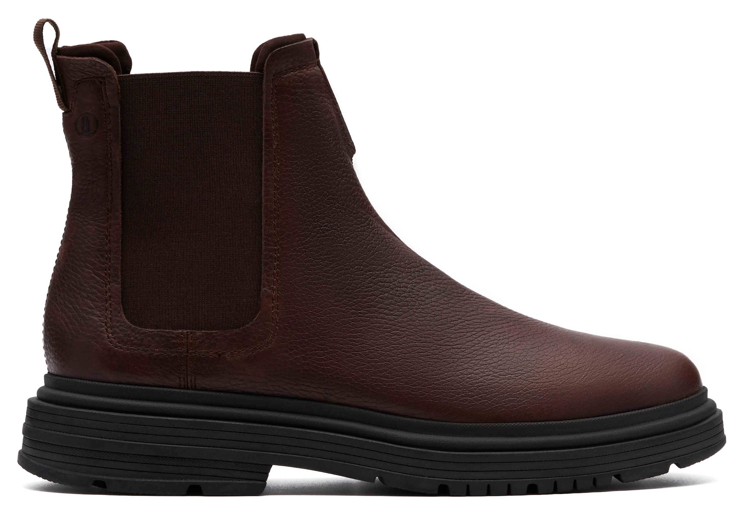 Clarks Chelseaboots »Badbury«  Boots, Winterboots mit modischem Blockabsatz