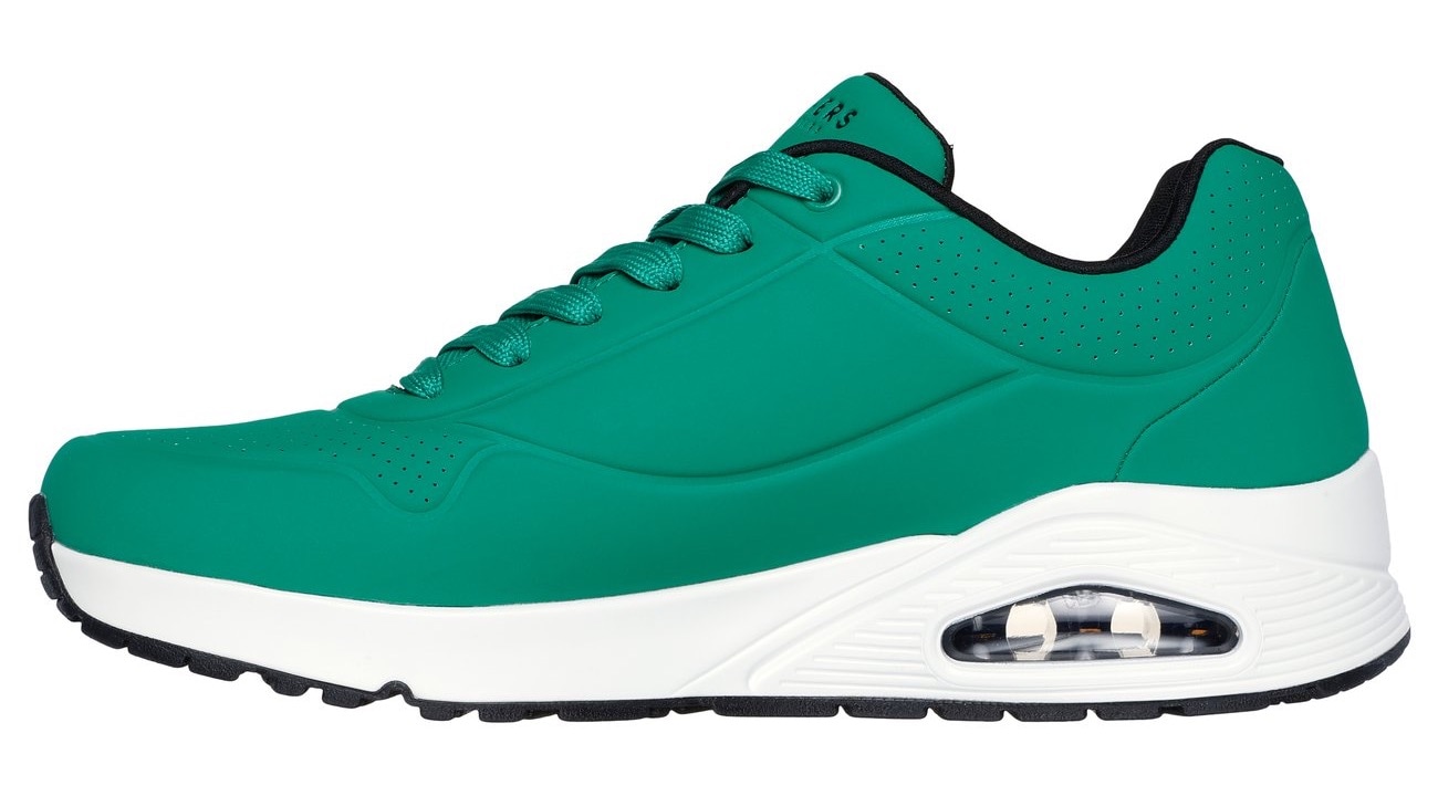 Skechers Sneaker »Uno - Stand on Air«, Freizeitschuh, Halbschuh, Schnürschuh mit Air-Cooled Memory Foam