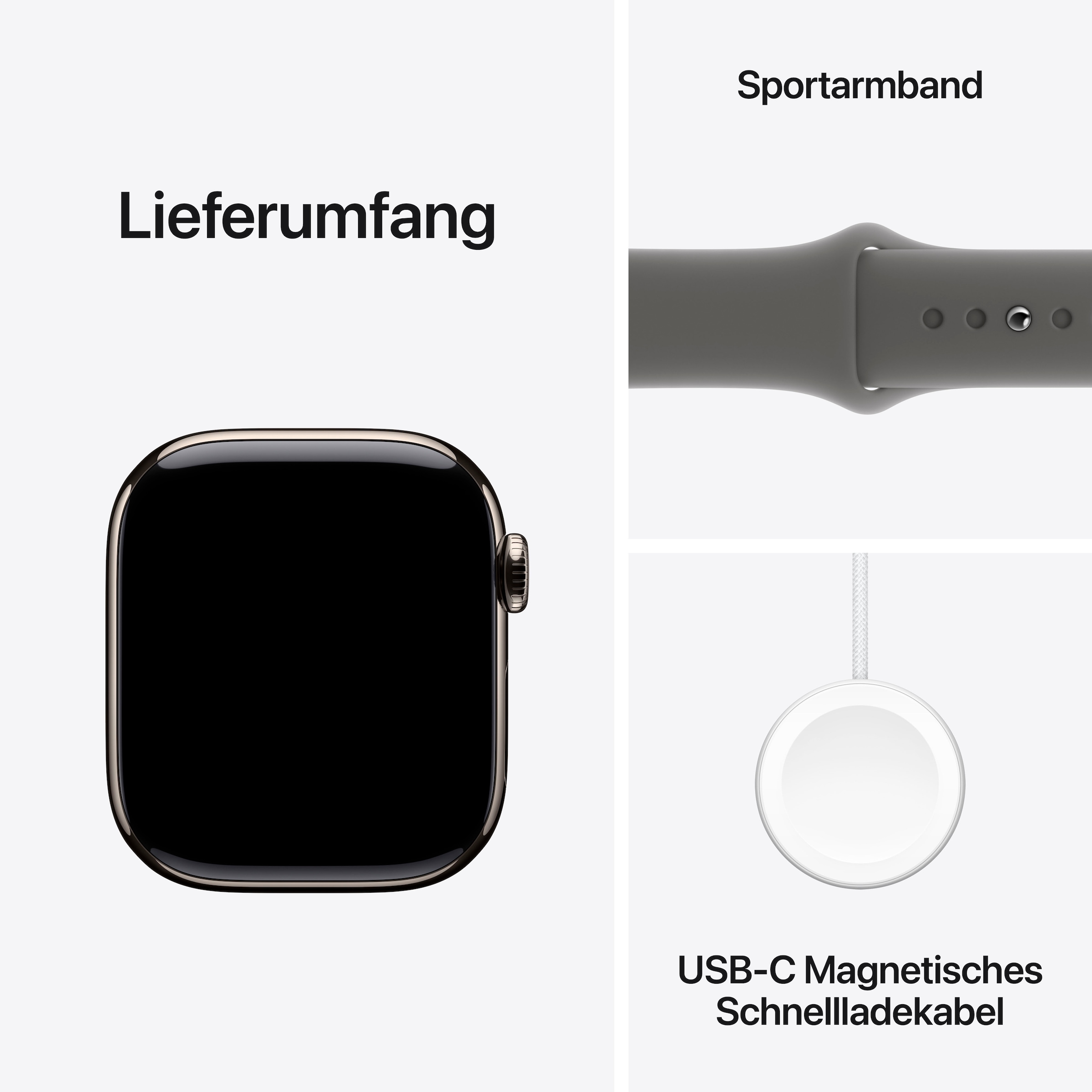 Apple Smartwatch »Watch 10 Titan«, Watch OS 11