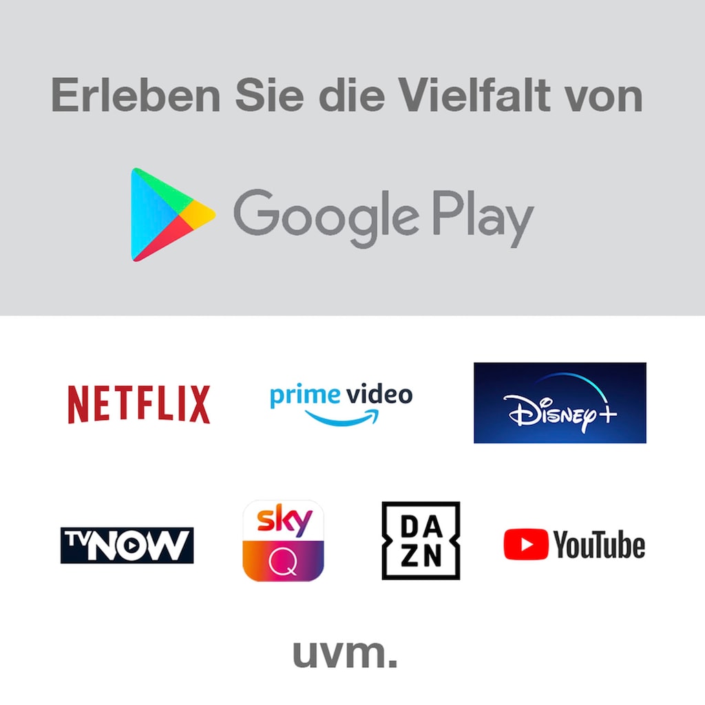 JVC LED-Fernseher »LT-39VAH3055«, 98 cm/39 Zoll, HD-ready, Android TV