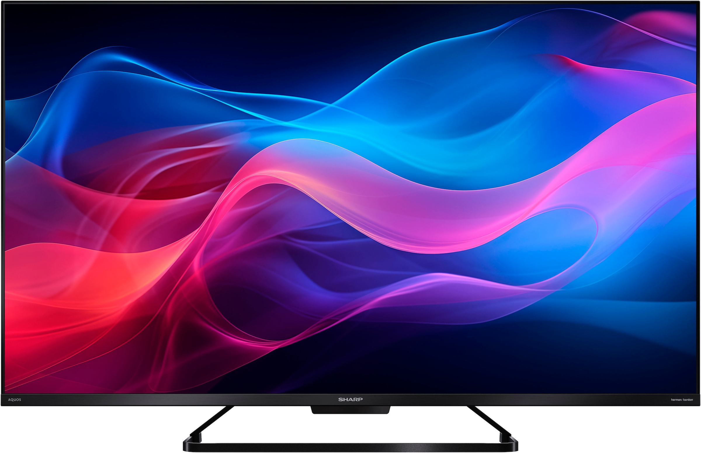 Sharp QLED-Fernseher »4T-C43GRx«, 4K Ultra HD, Smart-TV-Google TV