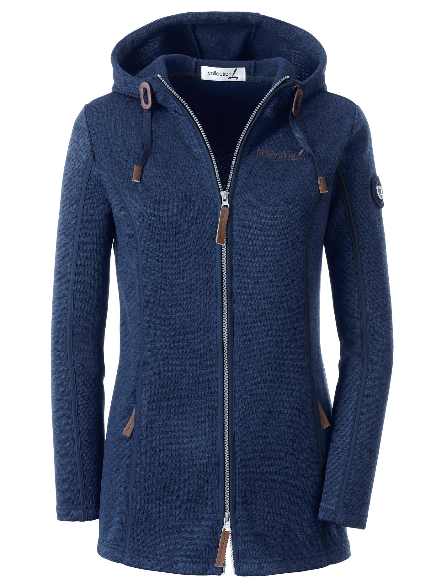 Casual Looks Kapuzenfleecejacke