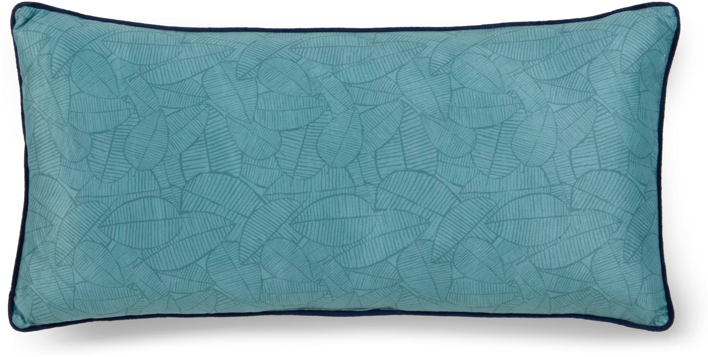 Descanso Dekokissen »Allison«, Mit Füllung, 1 Stück, Biese, 30x60, Wendeoptik, Weich, Blumen, Grün