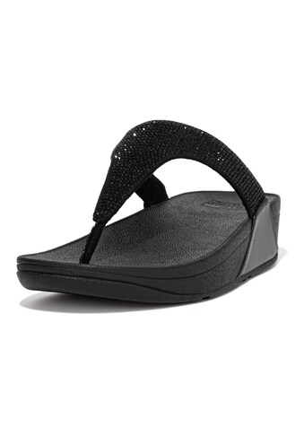 Dianette »LULU CRYSTAL EMBELLISHED TOE-POST SANDALS - HOTFIX«