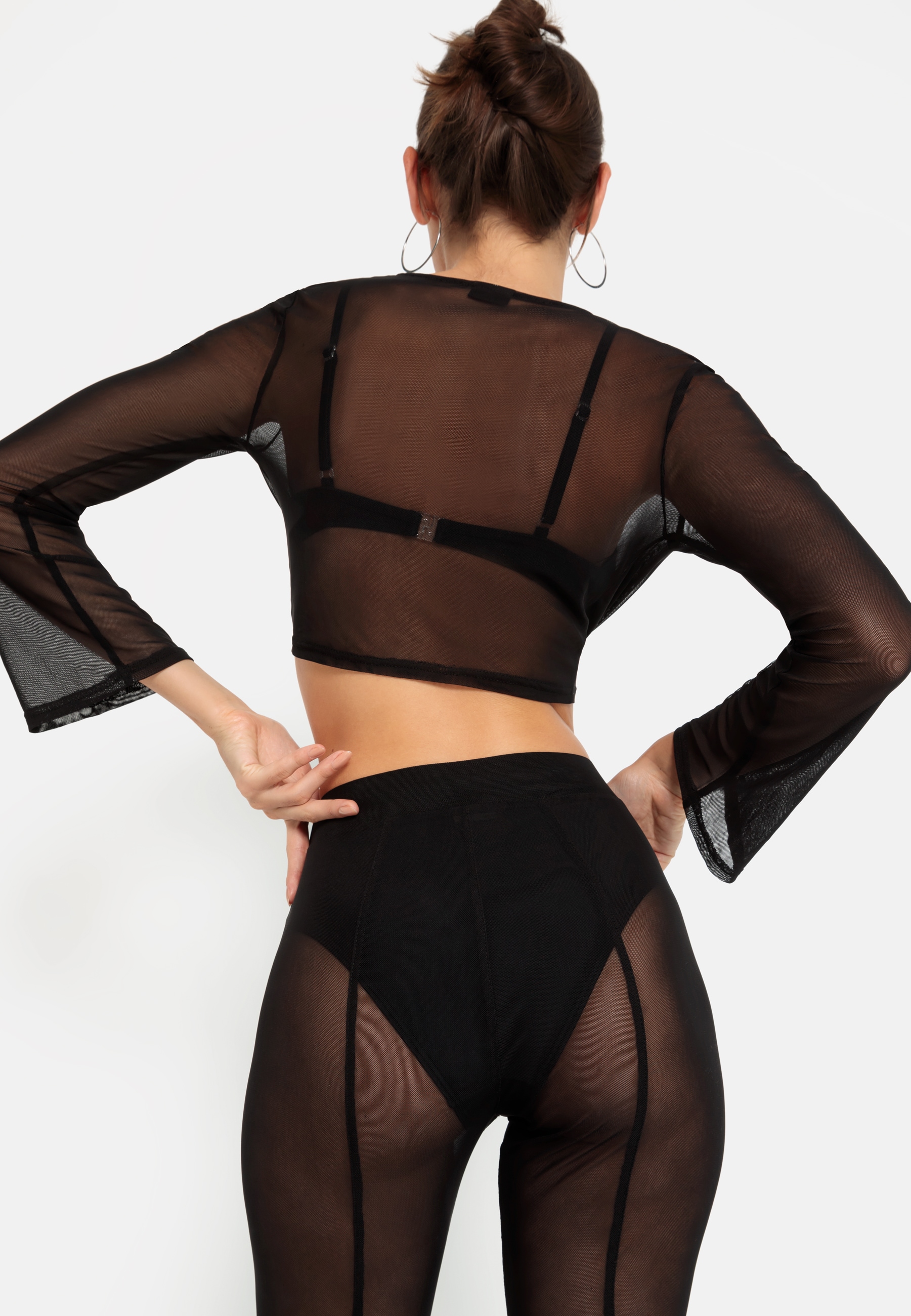 LSCN by LASCANA Langarmshirt, (Set, 2 tlg., + Hose)