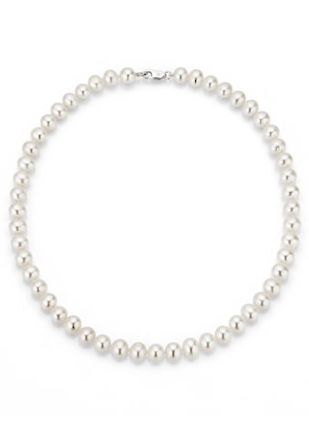 Firetti Perlenkette »rhodiniert, massiv, rund, stilvolles Design«, mit... kaufen