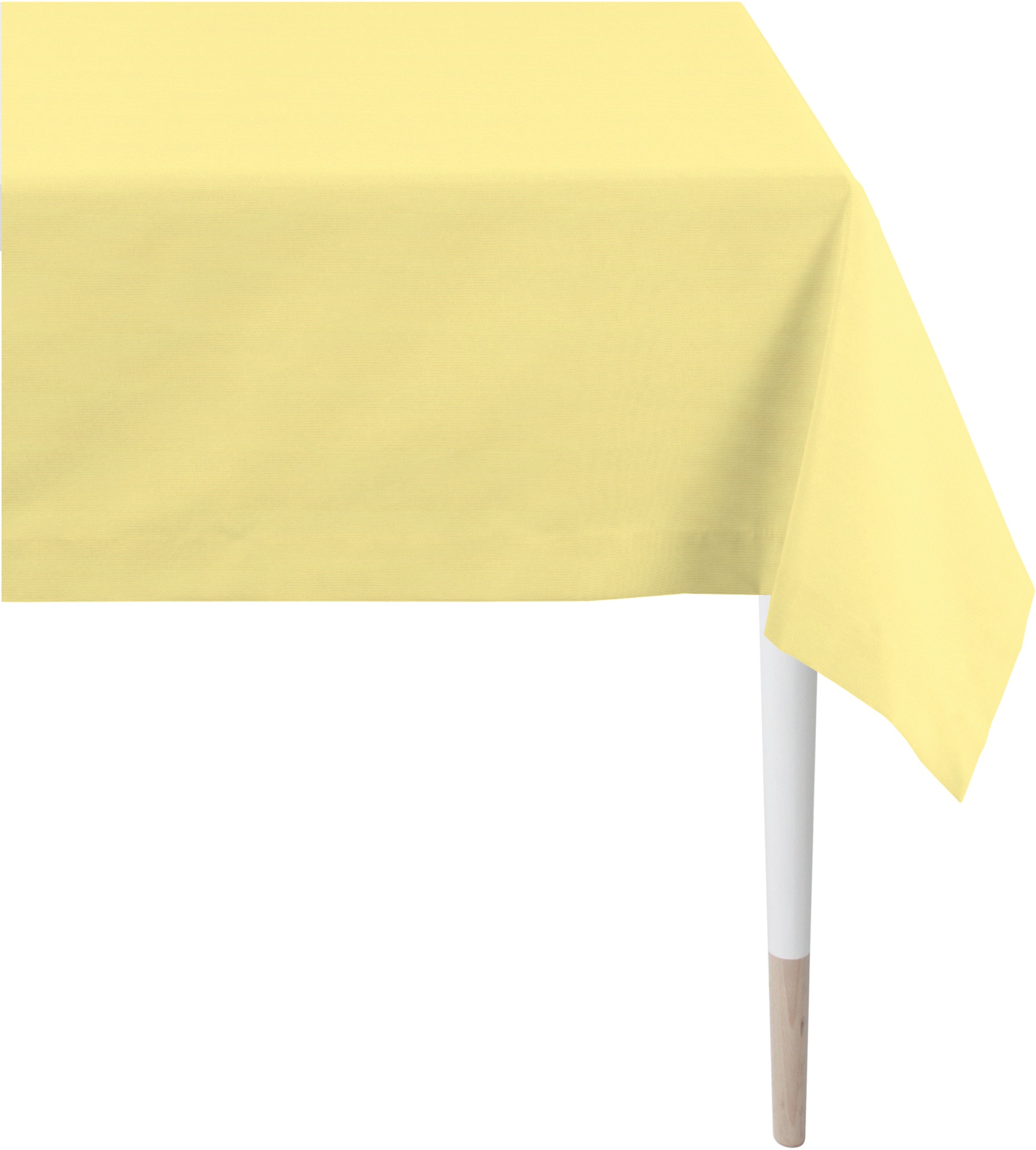 APELT Tischdecke "4362 Rips-Uni" Wasser- und Schmutzabweisend