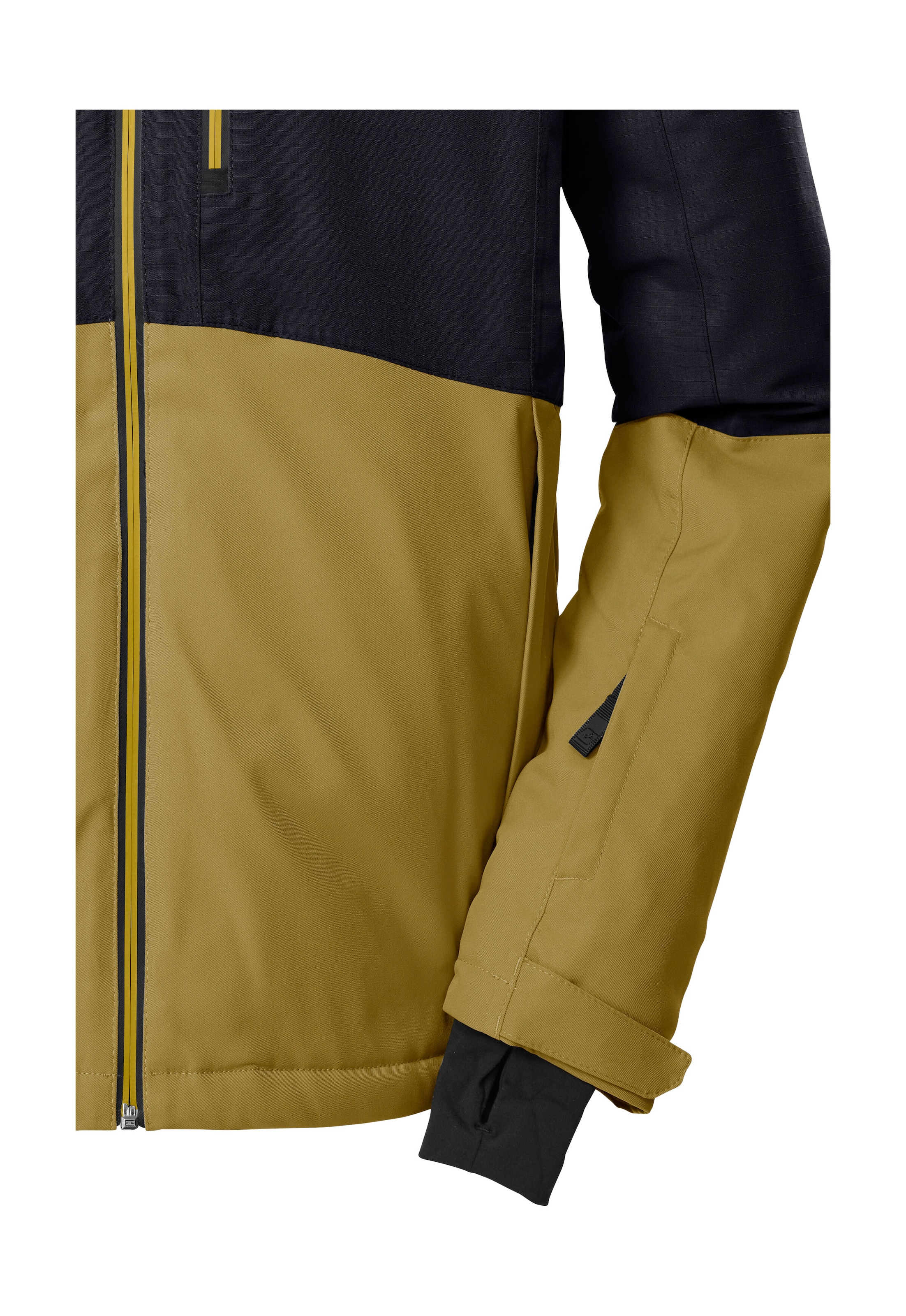 Killtec Skijacke »KSW 53 MN SKI JCKT«, Skijacke: wasserdicht, atmungsaktiv, Colourblock, viele Taschen