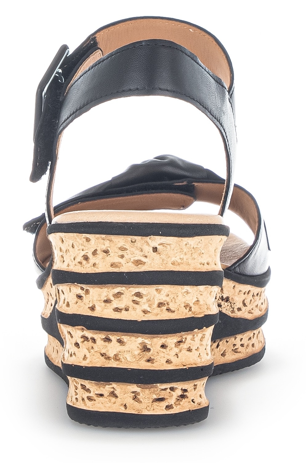 Gabor Keilsandalette, Keilabsatz, Sommerschuh, Riemchensandale mit schöner Zierschleife