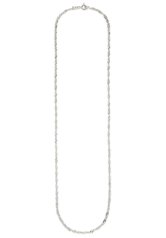 Bruno Banani Collierkettchen »Schmuck Geschenk Silber 925 Singapurkettengliederung 1,8 mm breit«, Made in Germany