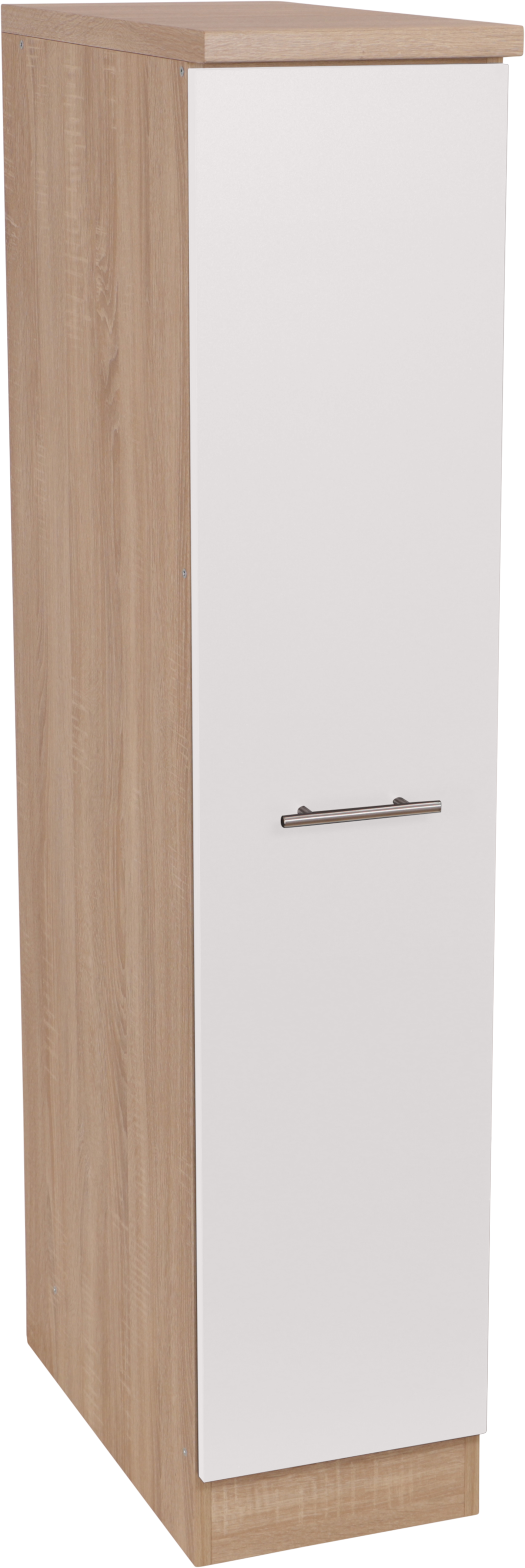 RESPEKTA Apothekerschrank "Merle" Breite 30 cm, Metallstangengriffe, Höhe 144,8 cm