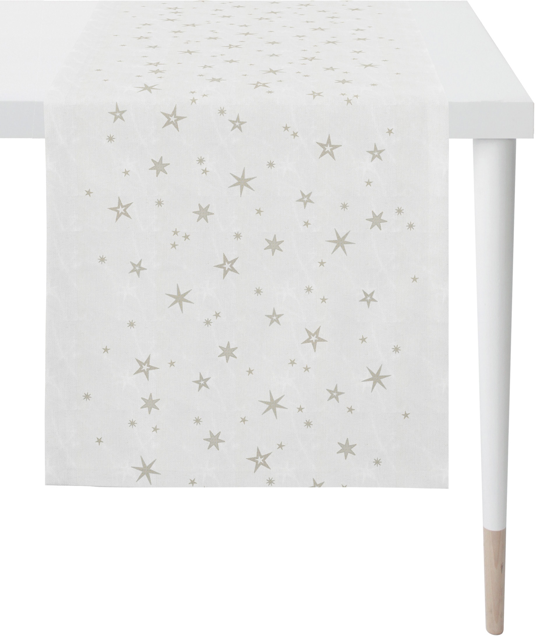 APELT Tischläufer "9600 CHRISTMAS ELEGANCE, Weihnachtsdeko, Weihnachten" Lurex-Jacquardgewebe