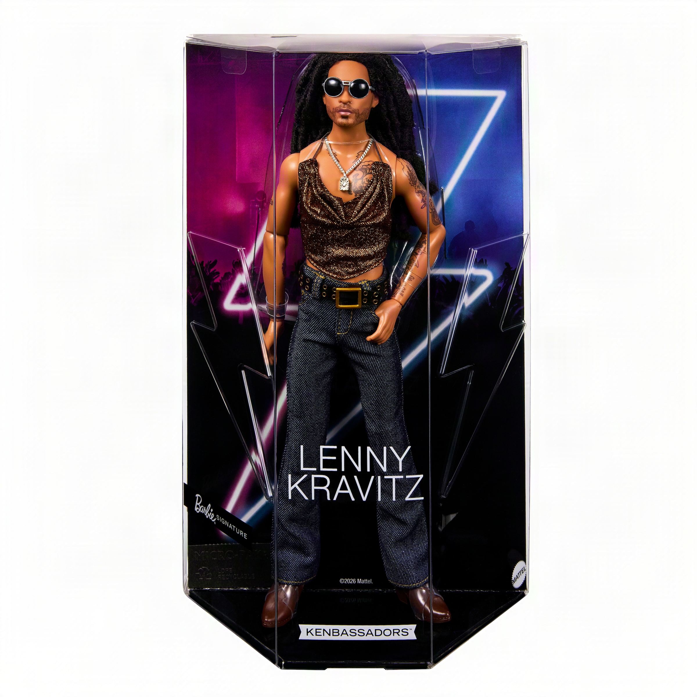 Barbie Anziehpuppe »Barbie Signature Kenbassadors Lenny Kravitz« Sammlerpuppe