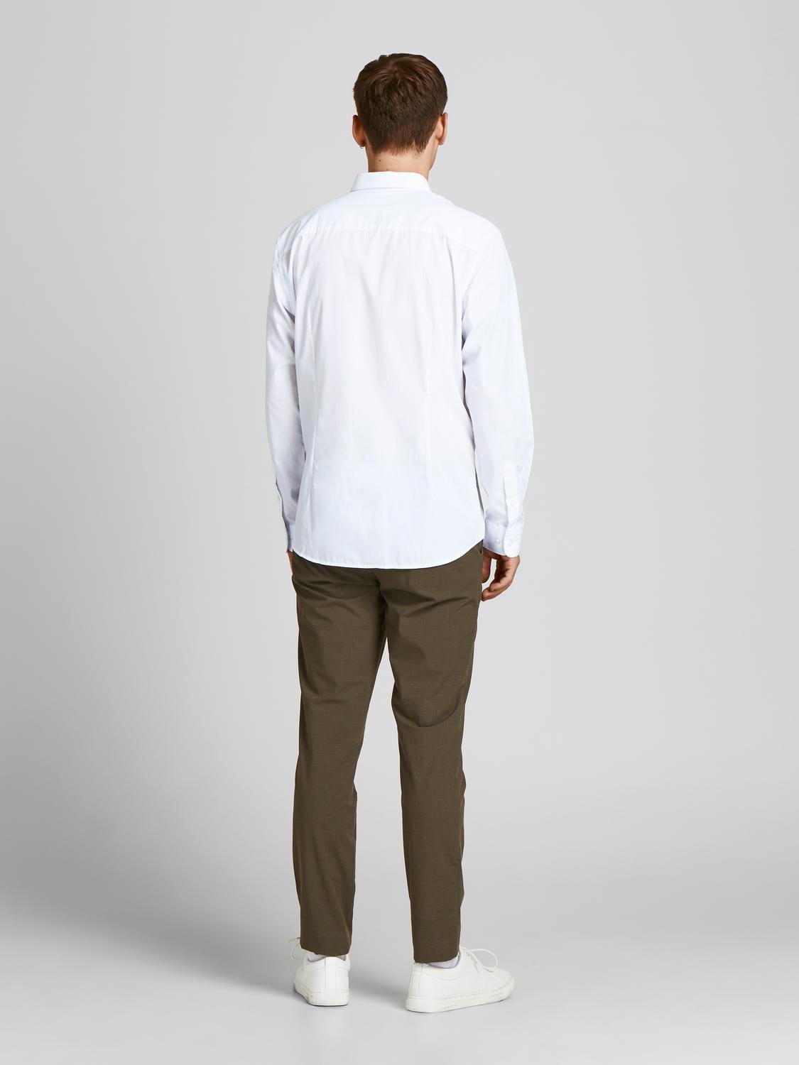 Jack & Jones Langarmhemd »JJJOE SHIRT LS 2 PACK MP«