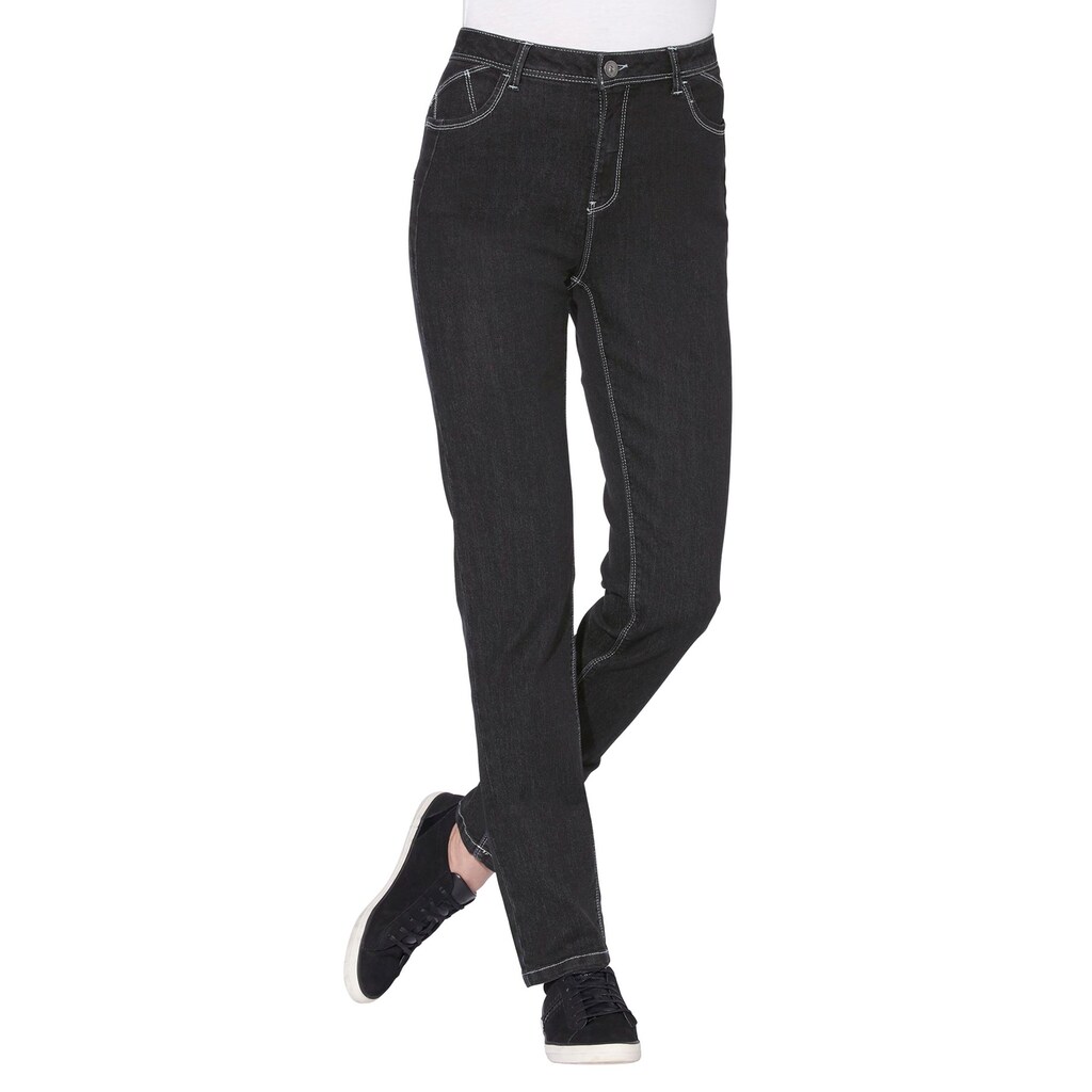 Casual Looks Bequeme Jeans, (1 tlg.)