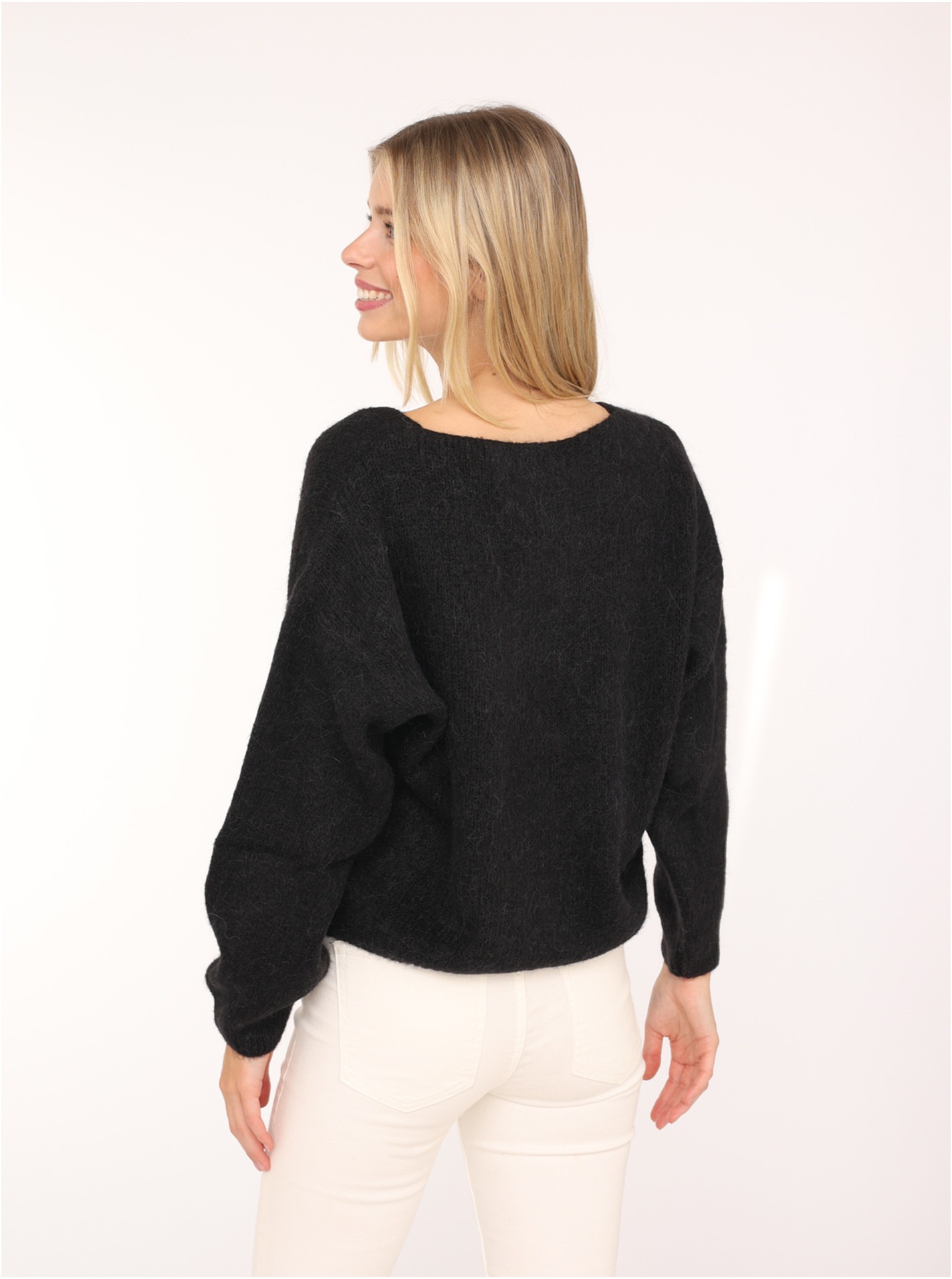 Zwillingsherz Strickjacke »"Uni"«, One Size