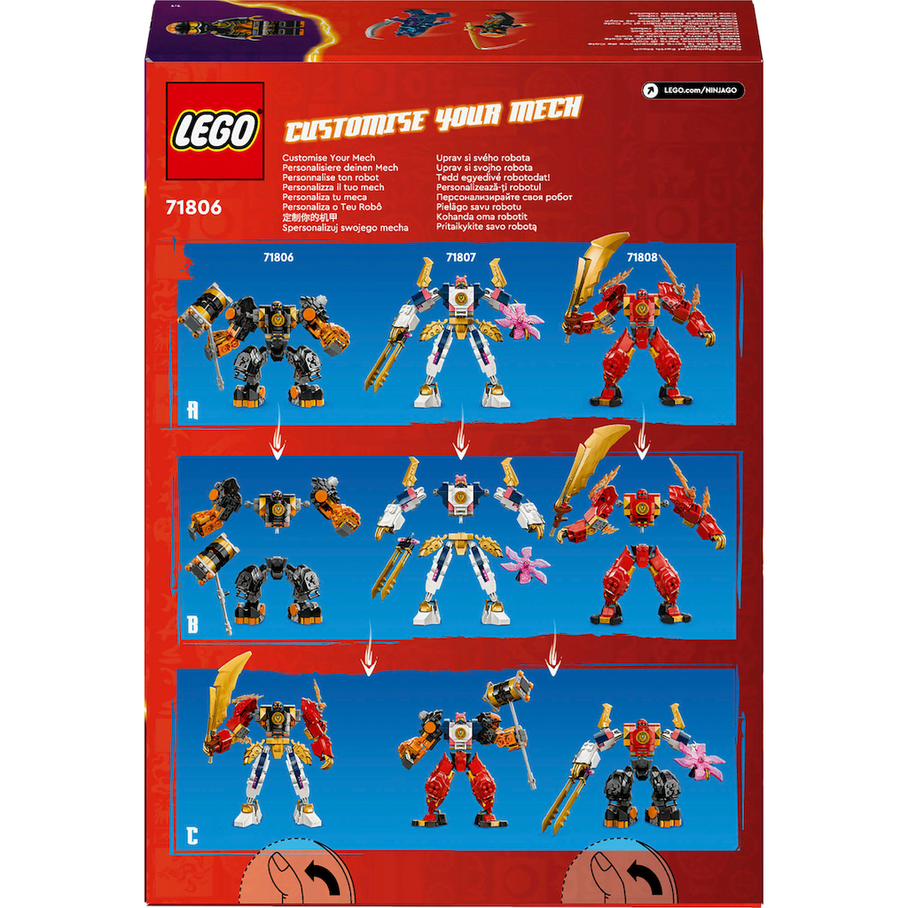 LEGO® Konstruktionsspielsteine »Coles Erdmech (71806), LEGO Ninjago«, (235 St.)