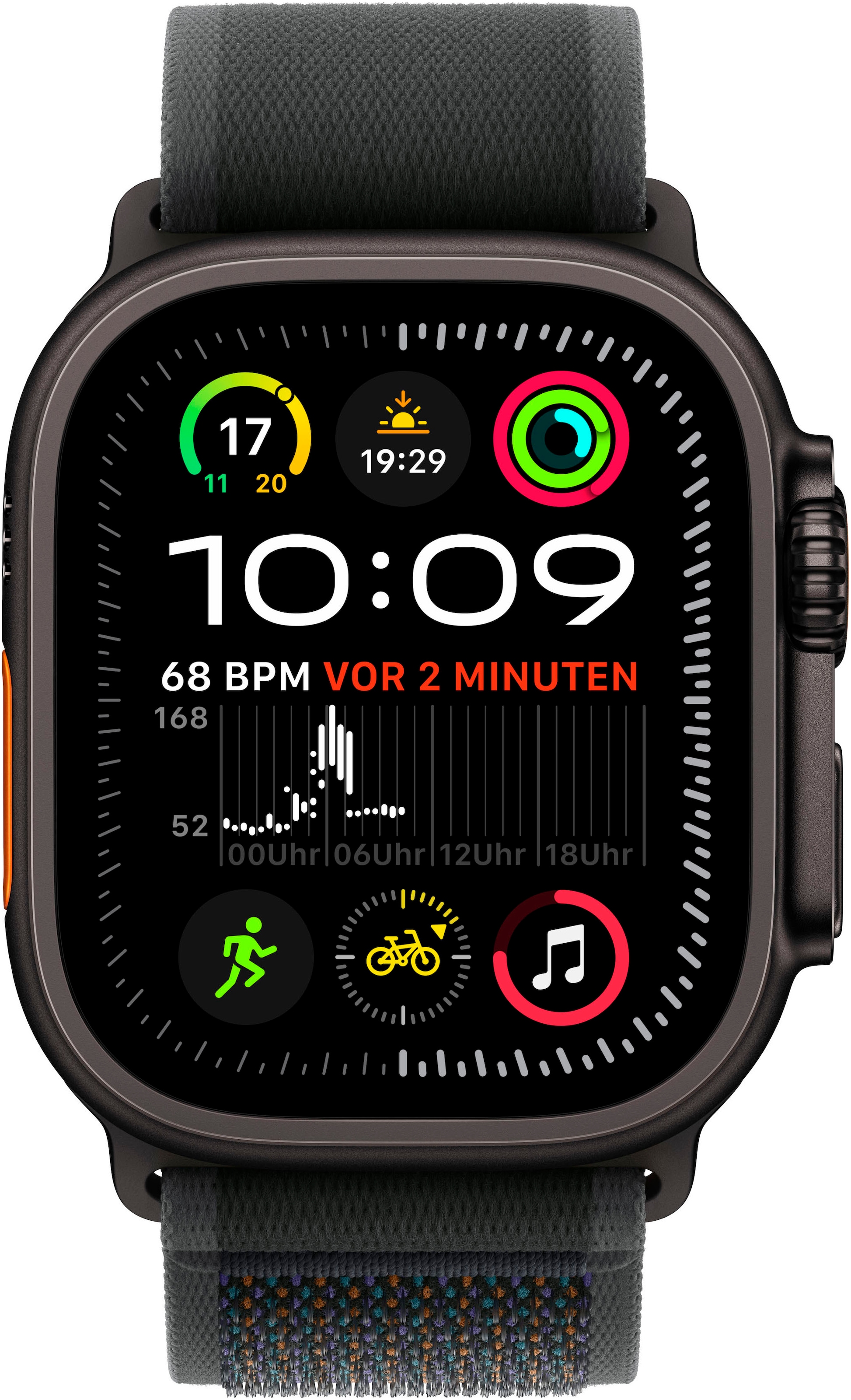 Apple Smartwatch »Watch Ultra 2 (2024) GPS + Cellular«, (4,9 cm), Watch OS, 64 GB