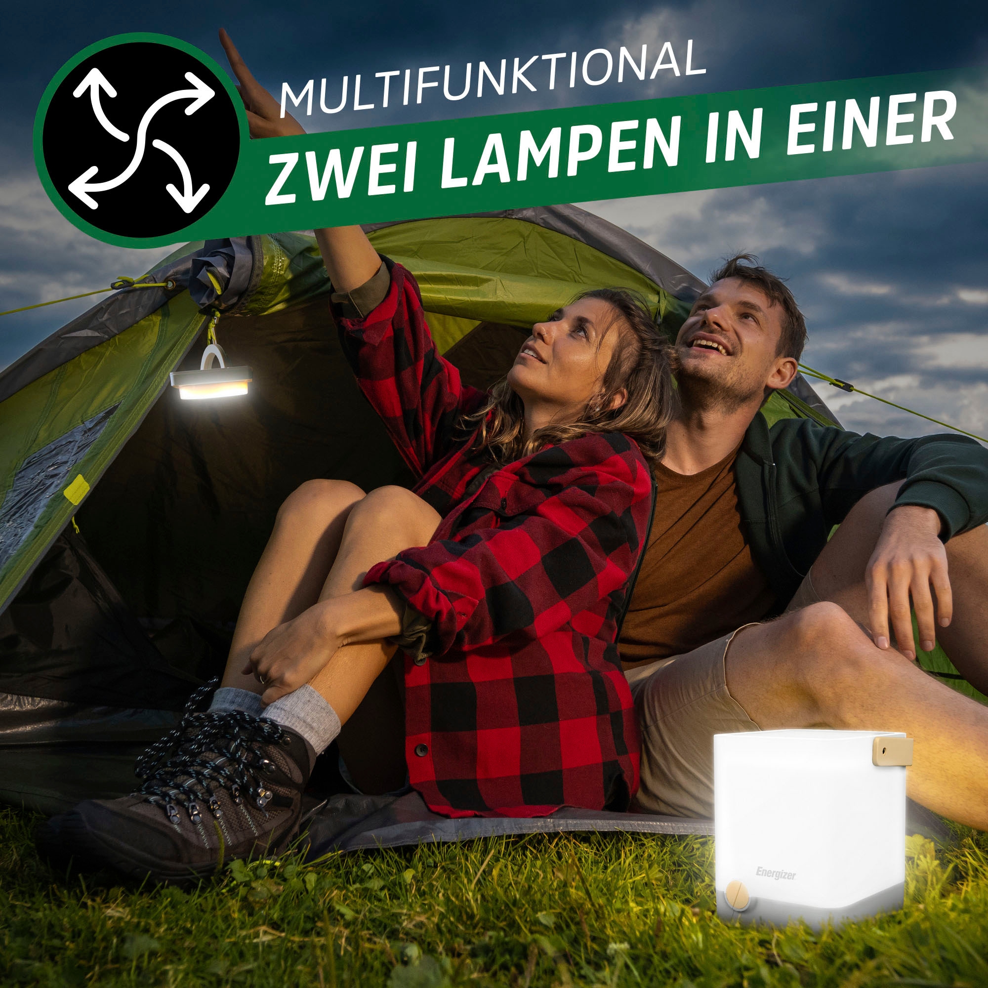Energizer Taschenlampe »Hybrid Power Light bei Cube«