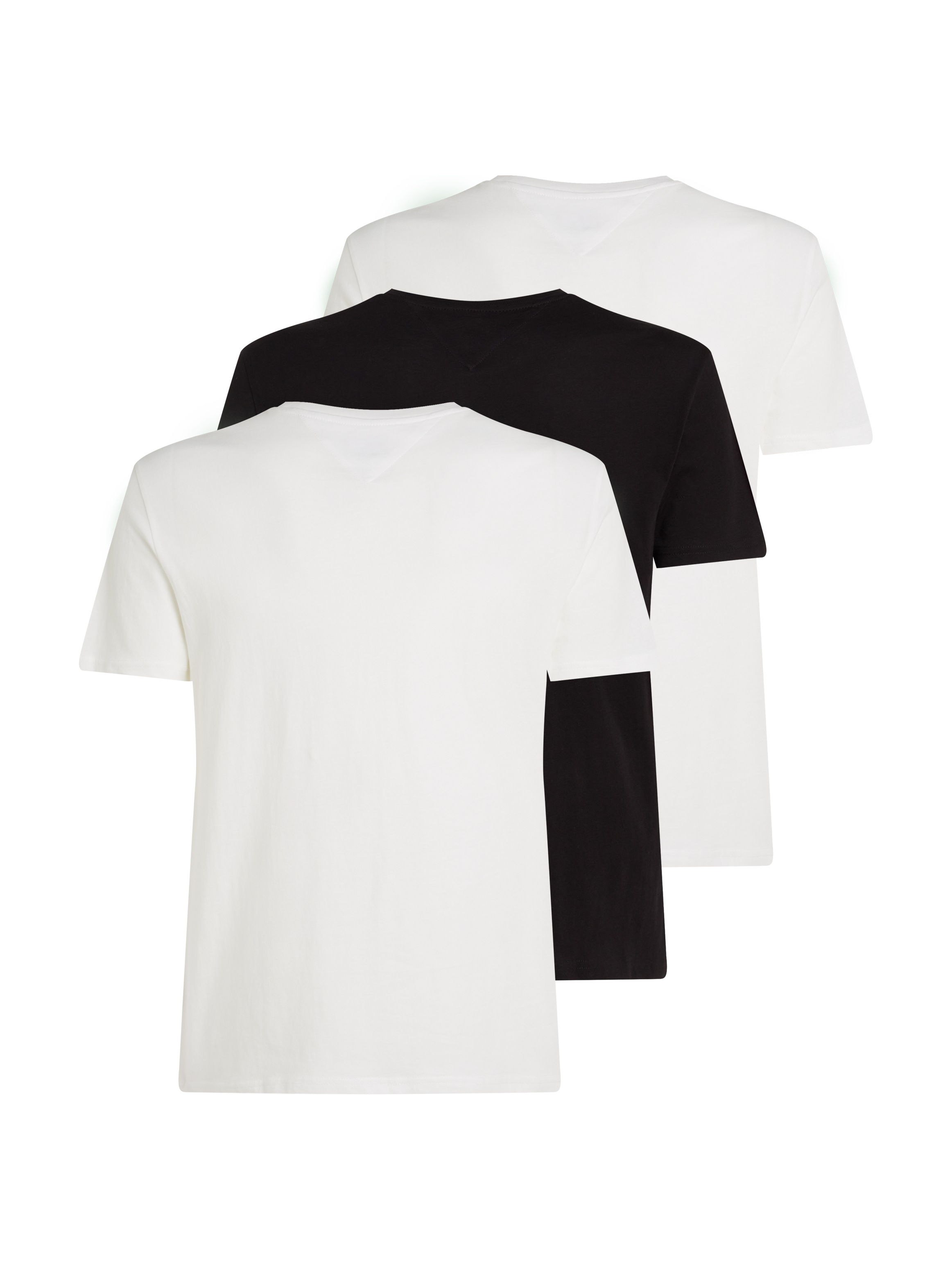 Tommy Jeans T-Shirt »TJM XSLIM 3 PACK TEE«, Mit Rundhalsausschnitt