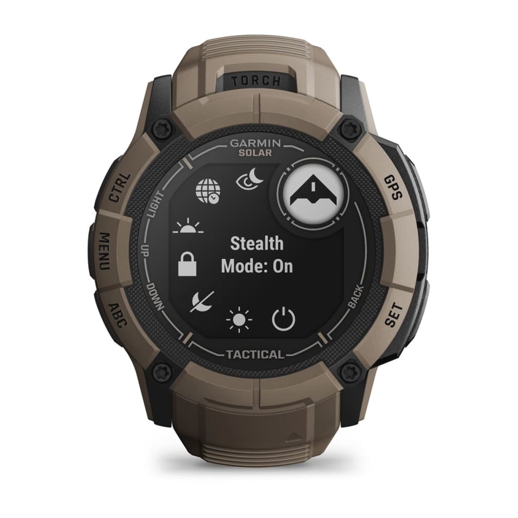 Garmin Smartwatch »Instinct 2X Solar Tactical Edition« (2,8 cm / 1,1;Gyroskop ″) Proprietär