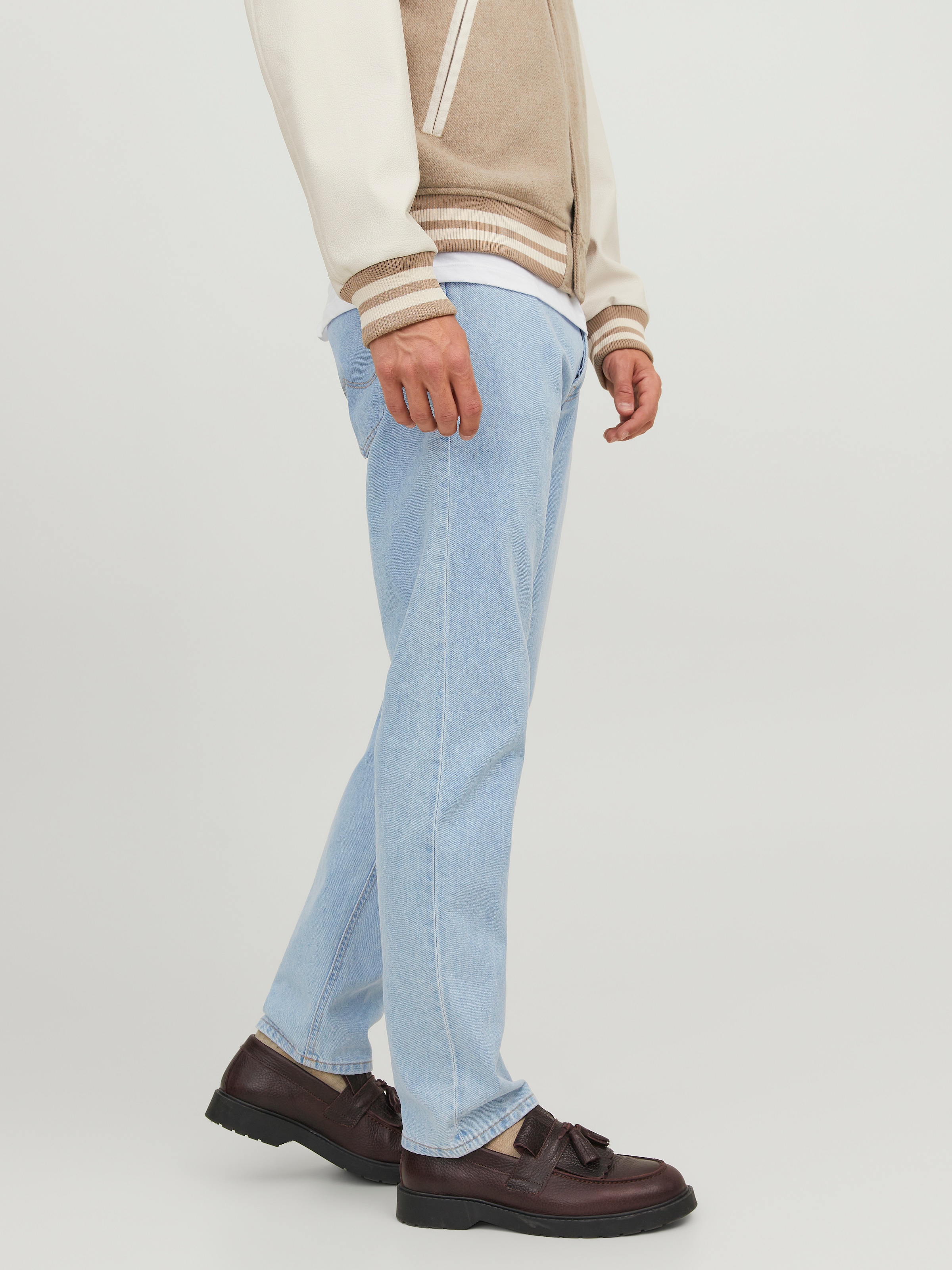 Jack & Jones Loose-fit-Jeans »JJICHRIS JJORIGINAL SQ 738 NOOS« mit Faded-Effekten