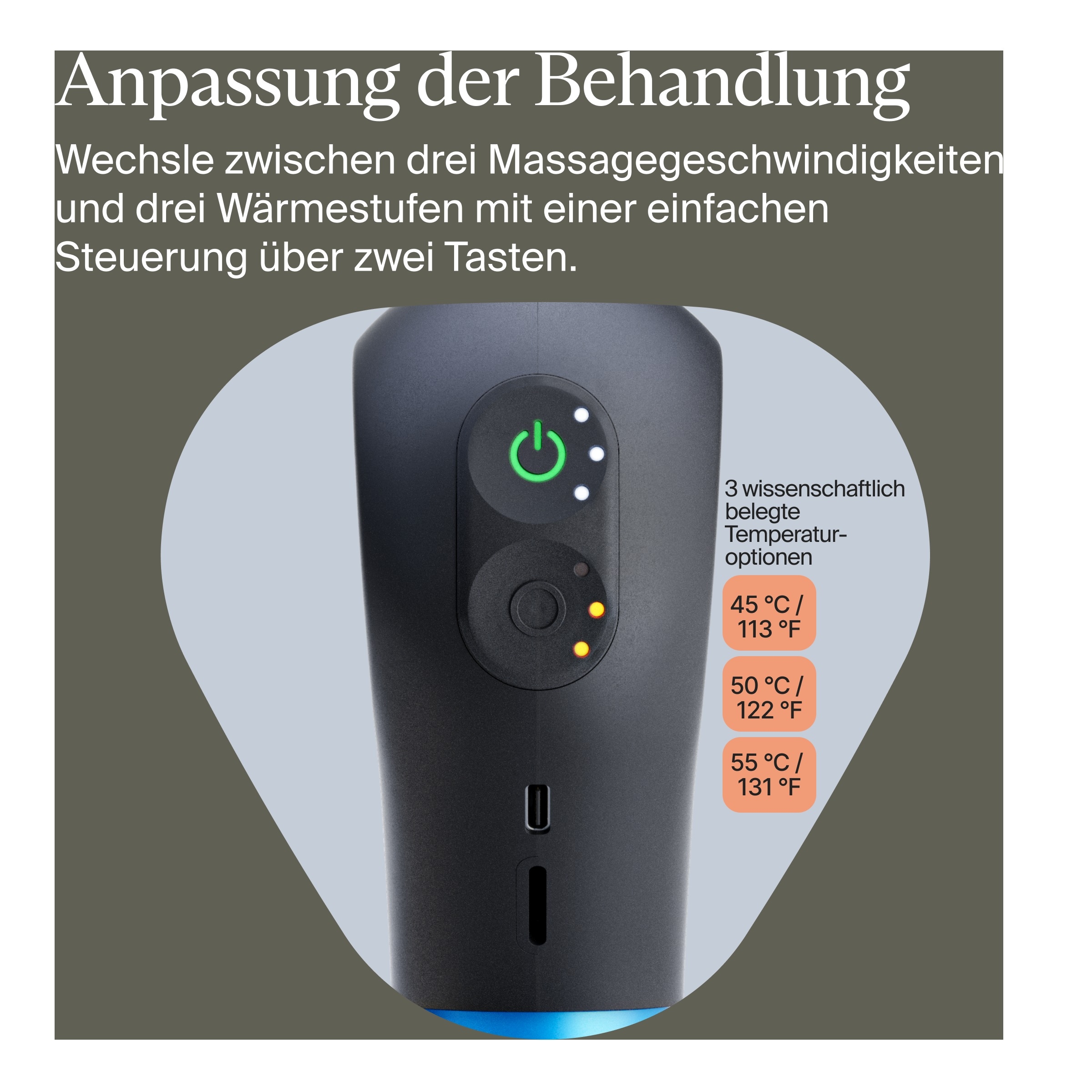 Therabody Massagepistole »Theragun Mini Plus« Optimale Erholung & Warm-up, weniger Muskelkater, mobil nutzbar