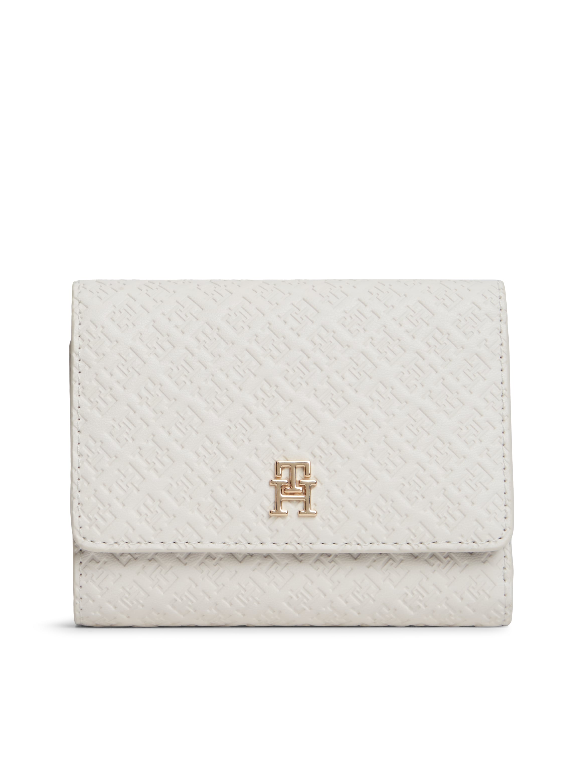 Tommy Hilfiger Geldbörse »TH ICON TRIFOLD MONO« Damen Geldbeutel, Portemonnaie mit TH-Schmucklogo