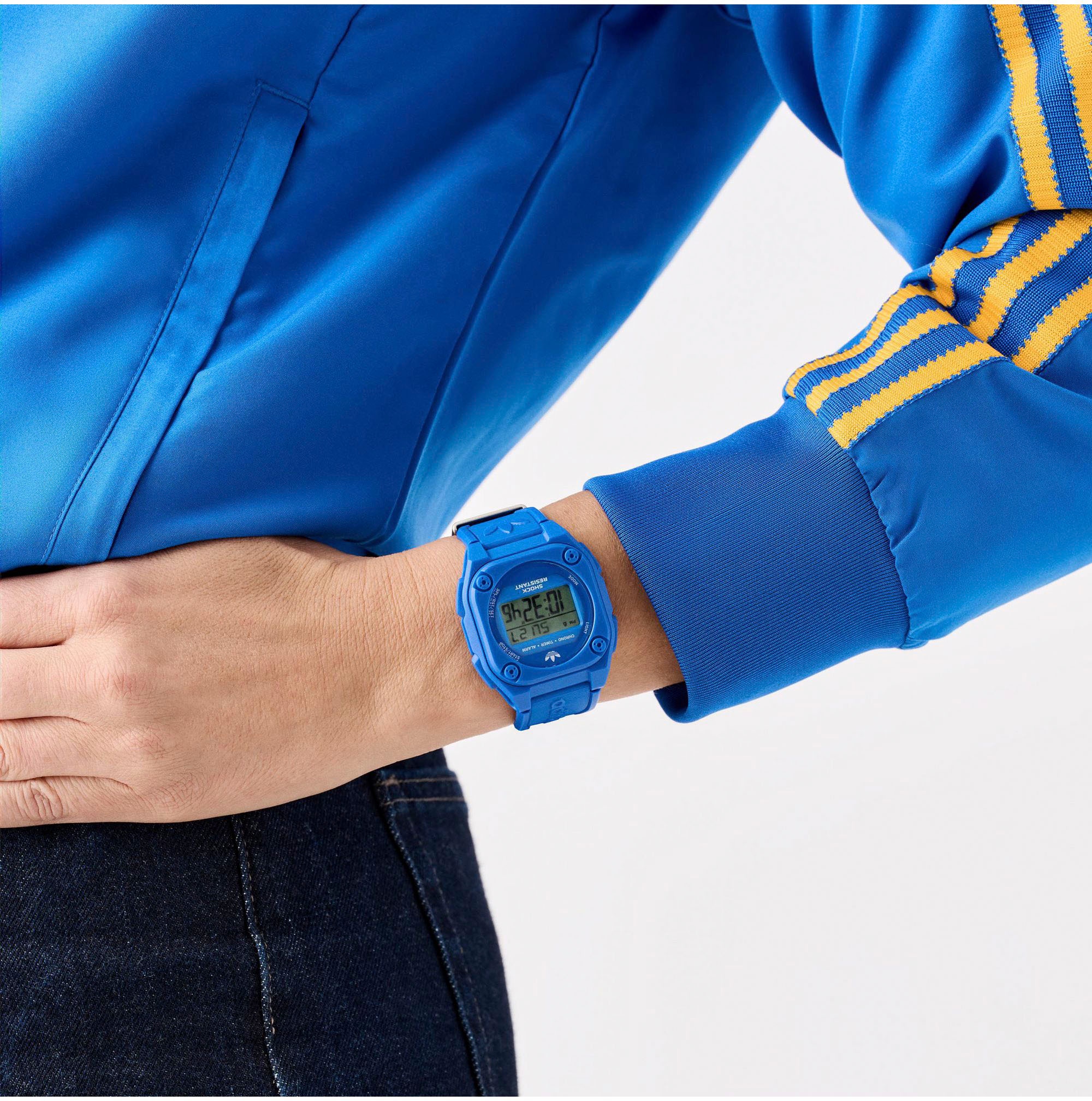 adidas Originals Chronograph »CITY TECH FOUR«, Quarzuhr, Armbanduhr, Herrenuhr, Damenuhr,Datum, Stoppfunktion,digital