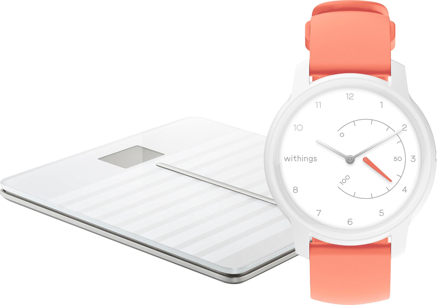 Withings Körper-Analyse-Waage »Body Cardio, Bluetooth und W-Lan fähig«, zeigt Körperfettanteil (KFA), Muskelmasse, Wasseranteil