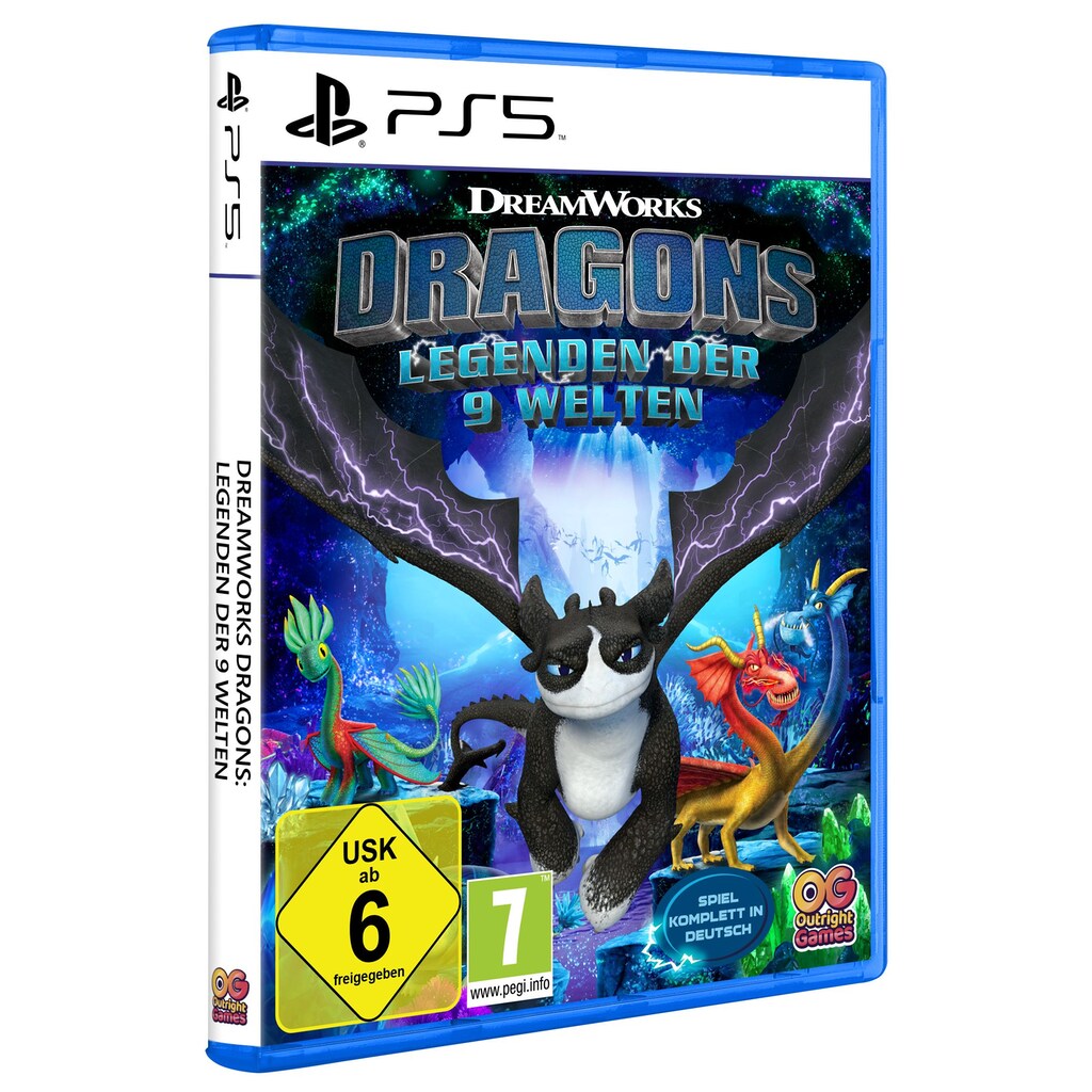 Outright Games Spielesoftware »Dragons: Legenden der 9 Welten«, PlayStation 5