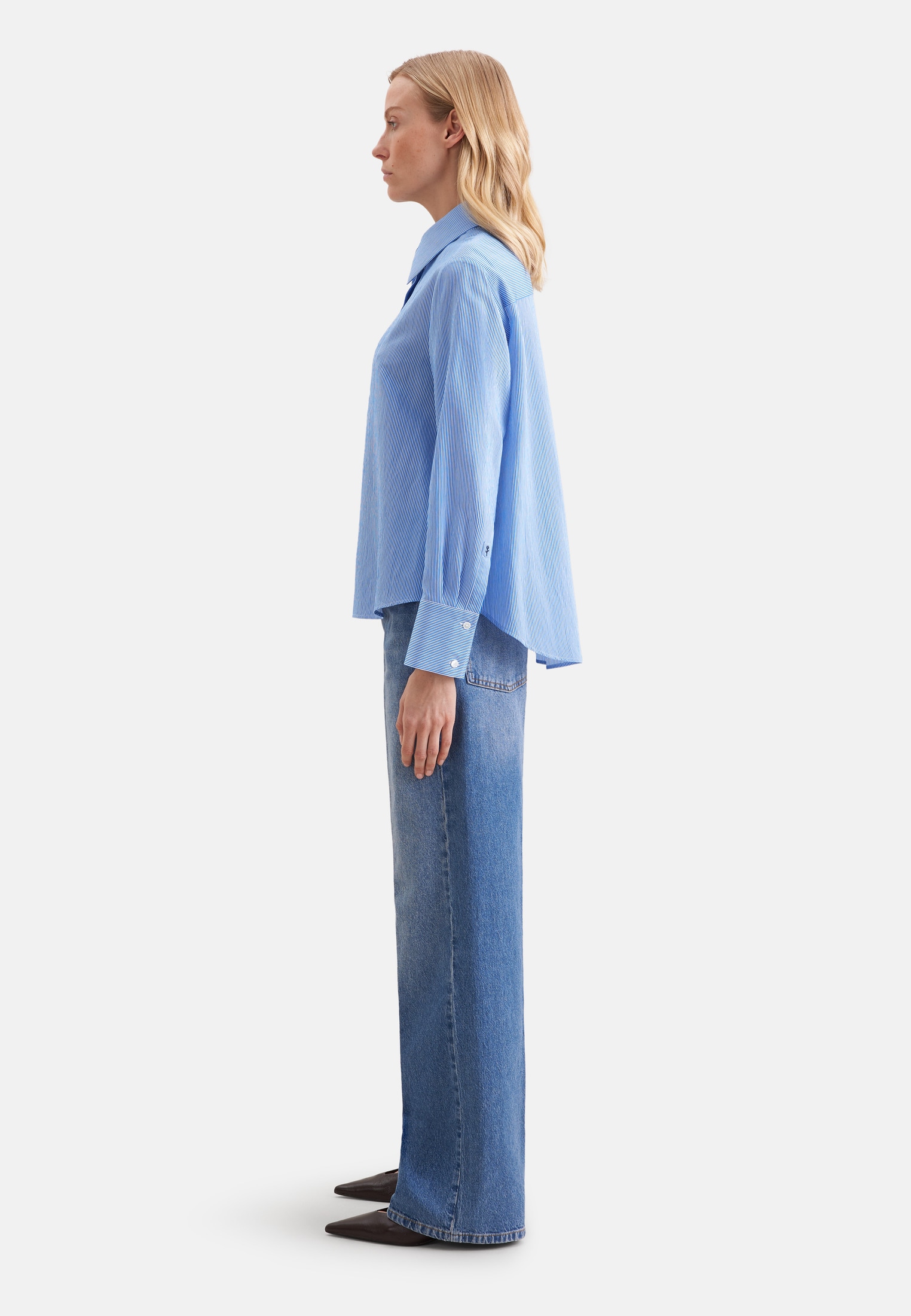 seidensticker Hemdbluse 1/1 Kragen Gestreift