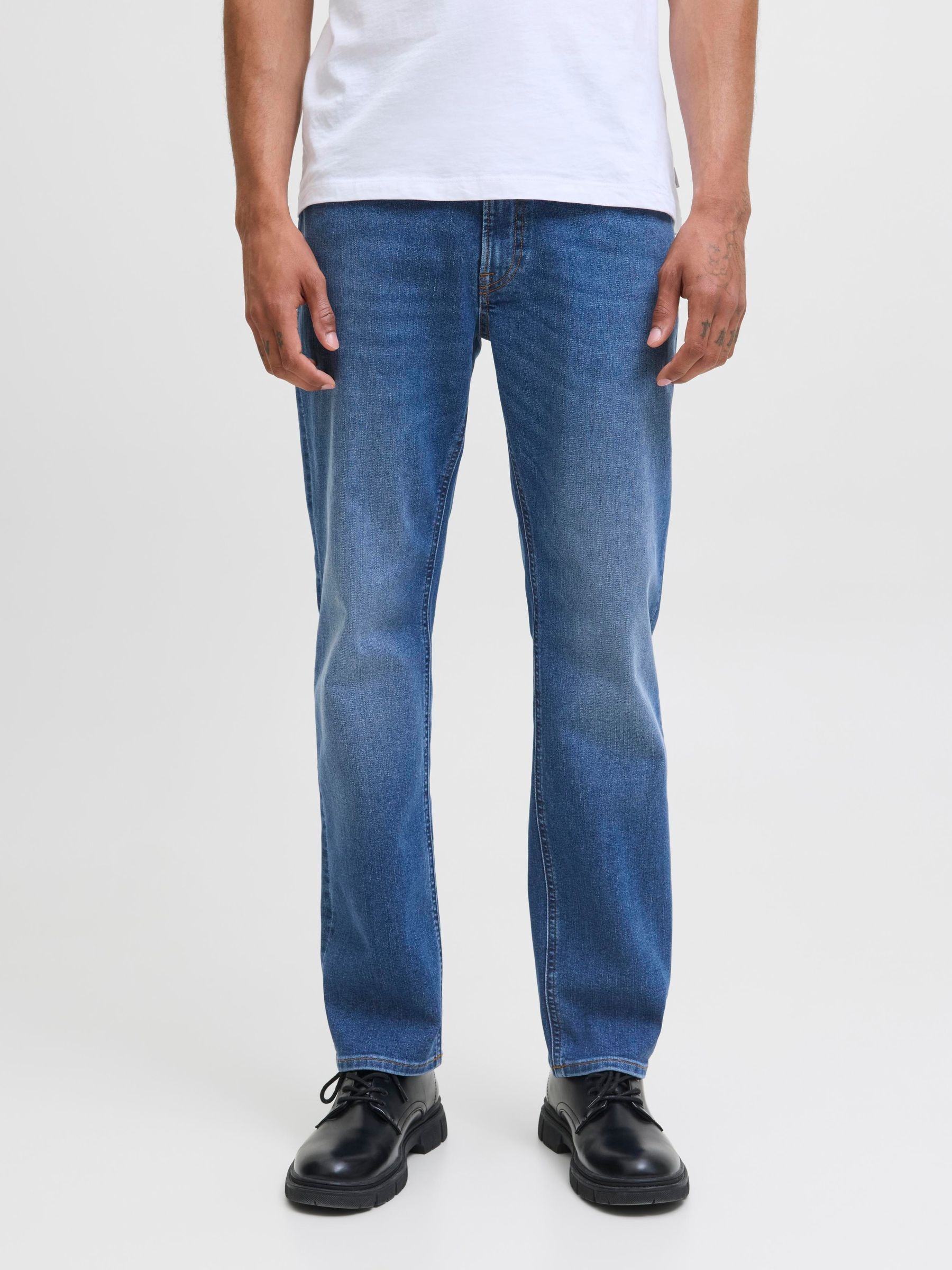 Jack & Jones Straight-Jeans »JJICLARK JJORIGINAL SQ 2«