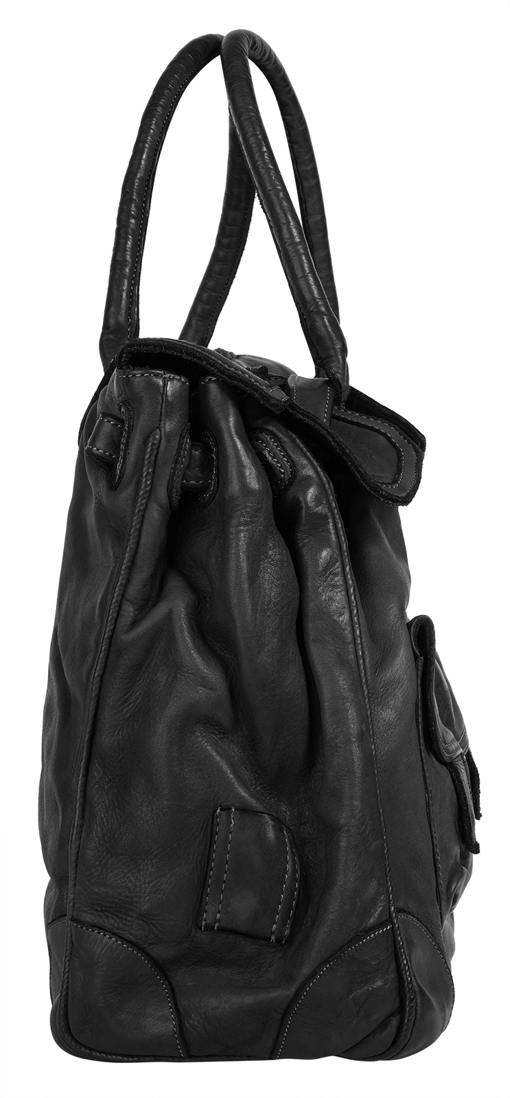 Samantha Look Shopper, echt Leder, Made in Italy