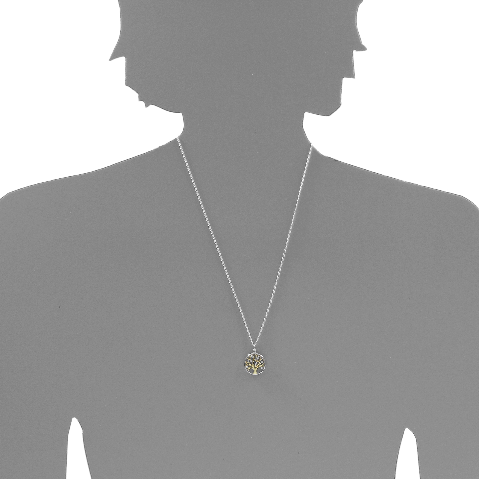OSTSEE-SCHMUCK Kettenanhänger »- Lebensbaum - Silber 925/000 - Zirkonia«
