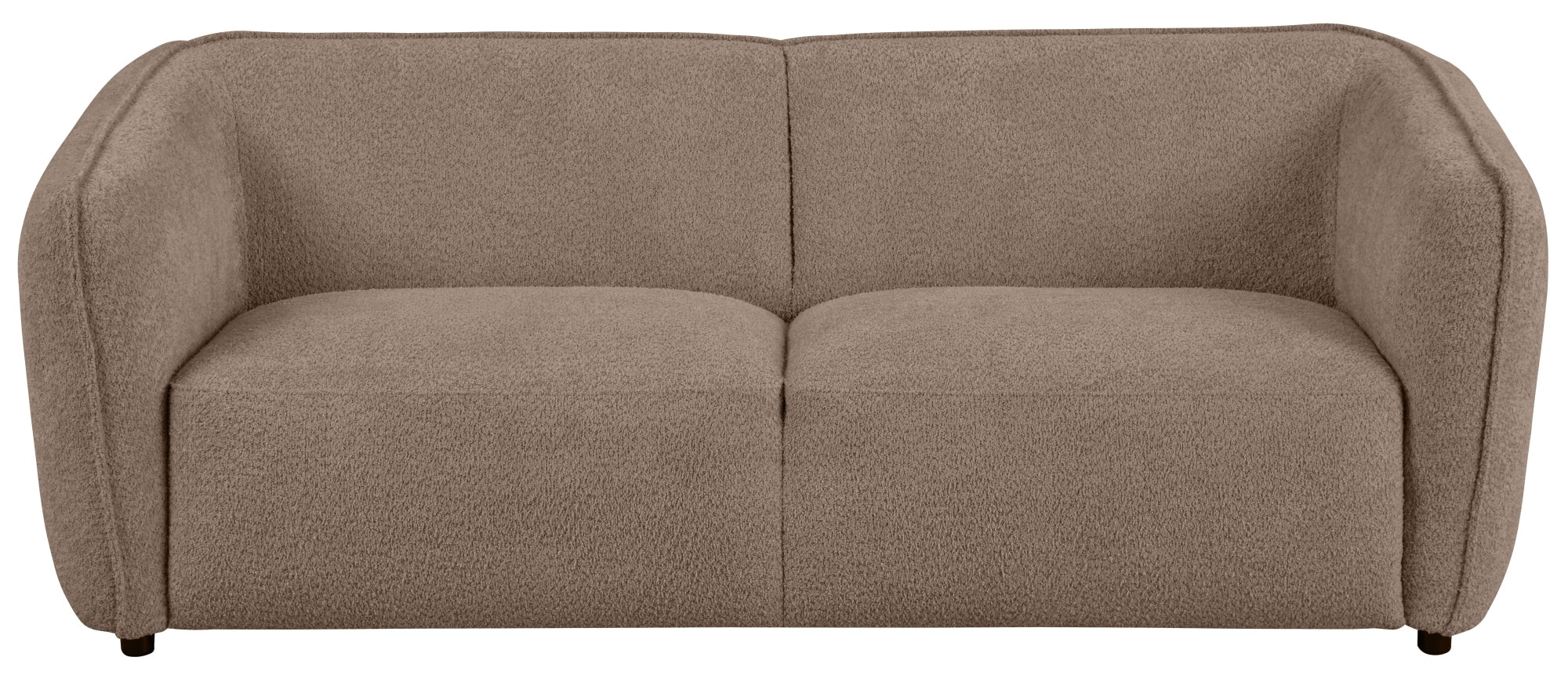 Home affaire 2,5-Sitzer »OSTRUP, Naturtöne, Boucle« Breite 201 cm, organische Form mit sanften Rundungen