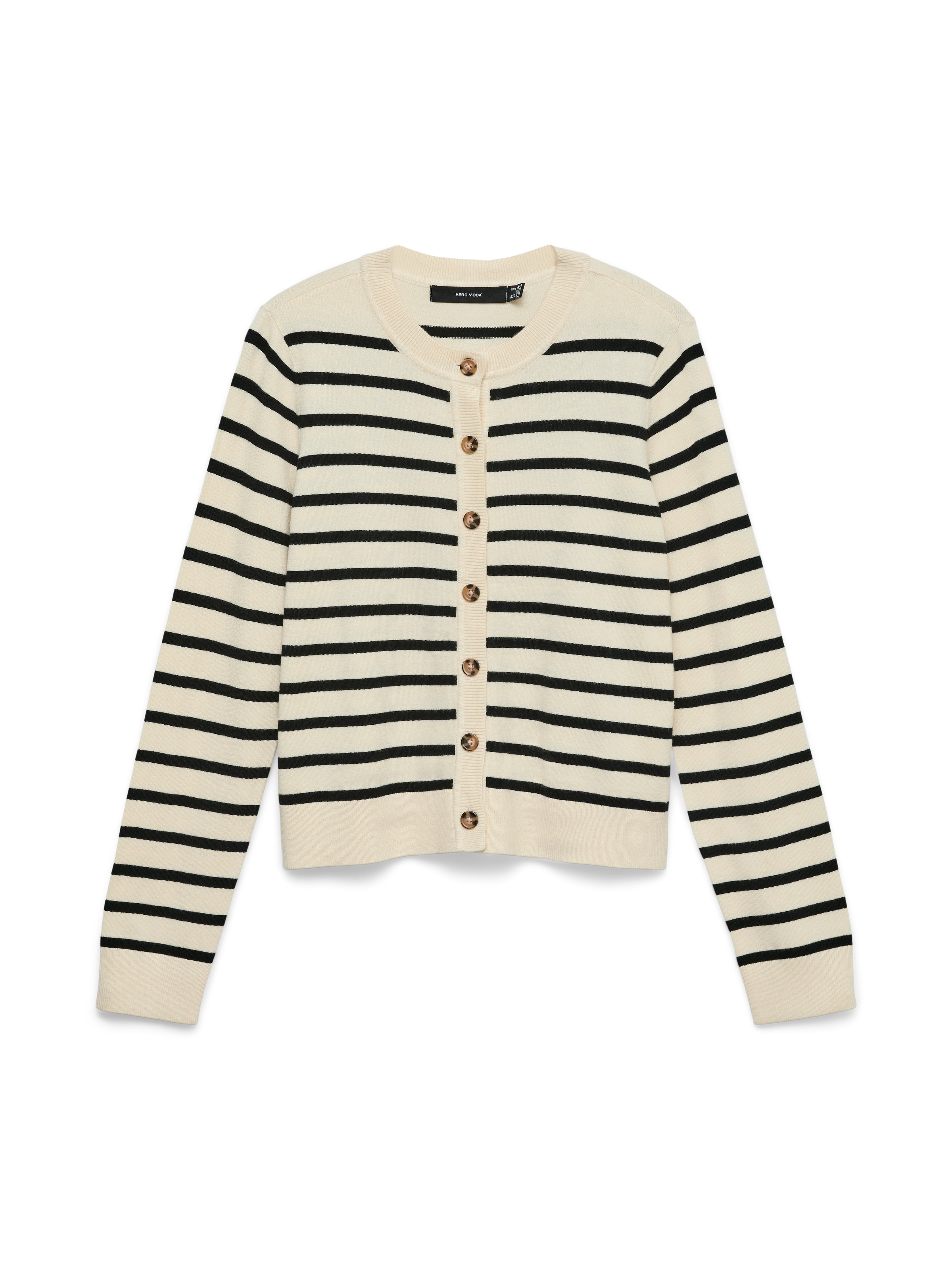 Vero Moda Strickjacke »VMSABA PLAIN LS O-NECK CARDIGAN NOOS«