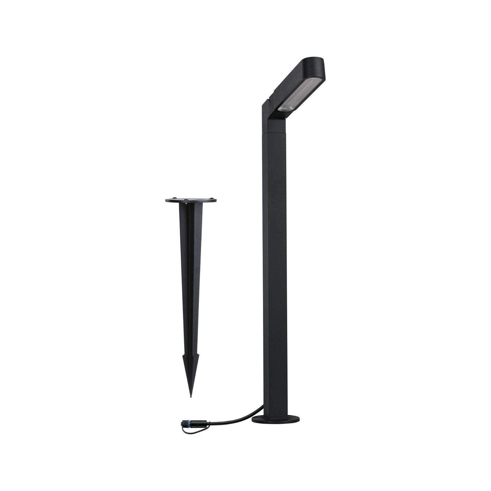 Paulmann LED Pollerleuchte »Plug & Shine Ito IP65 3000K 6W Anthrazit«, 1 flammig, Einzelleuchte Vertikale Ausrichtung