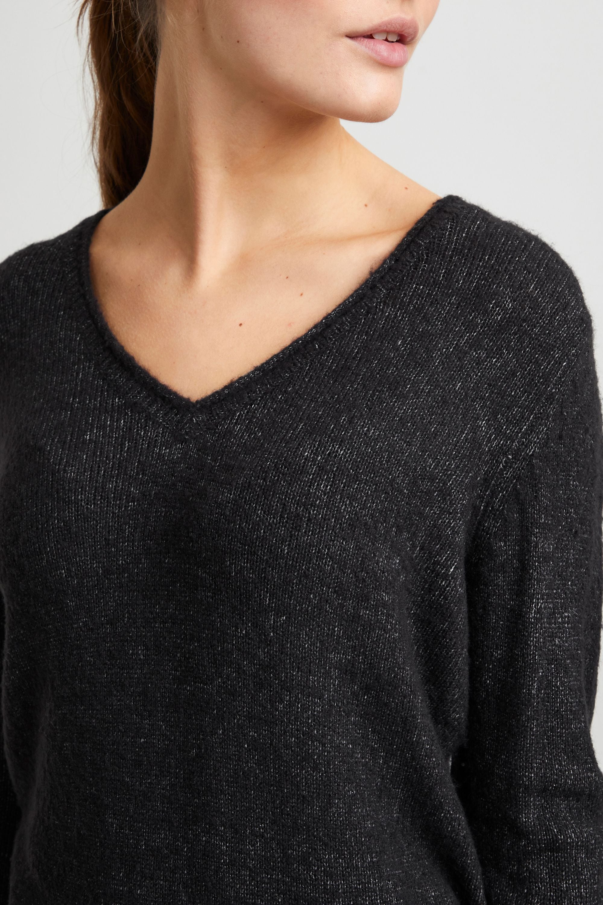 OXMO Strickfleece-Pullover »Strickpullover OXIlva«