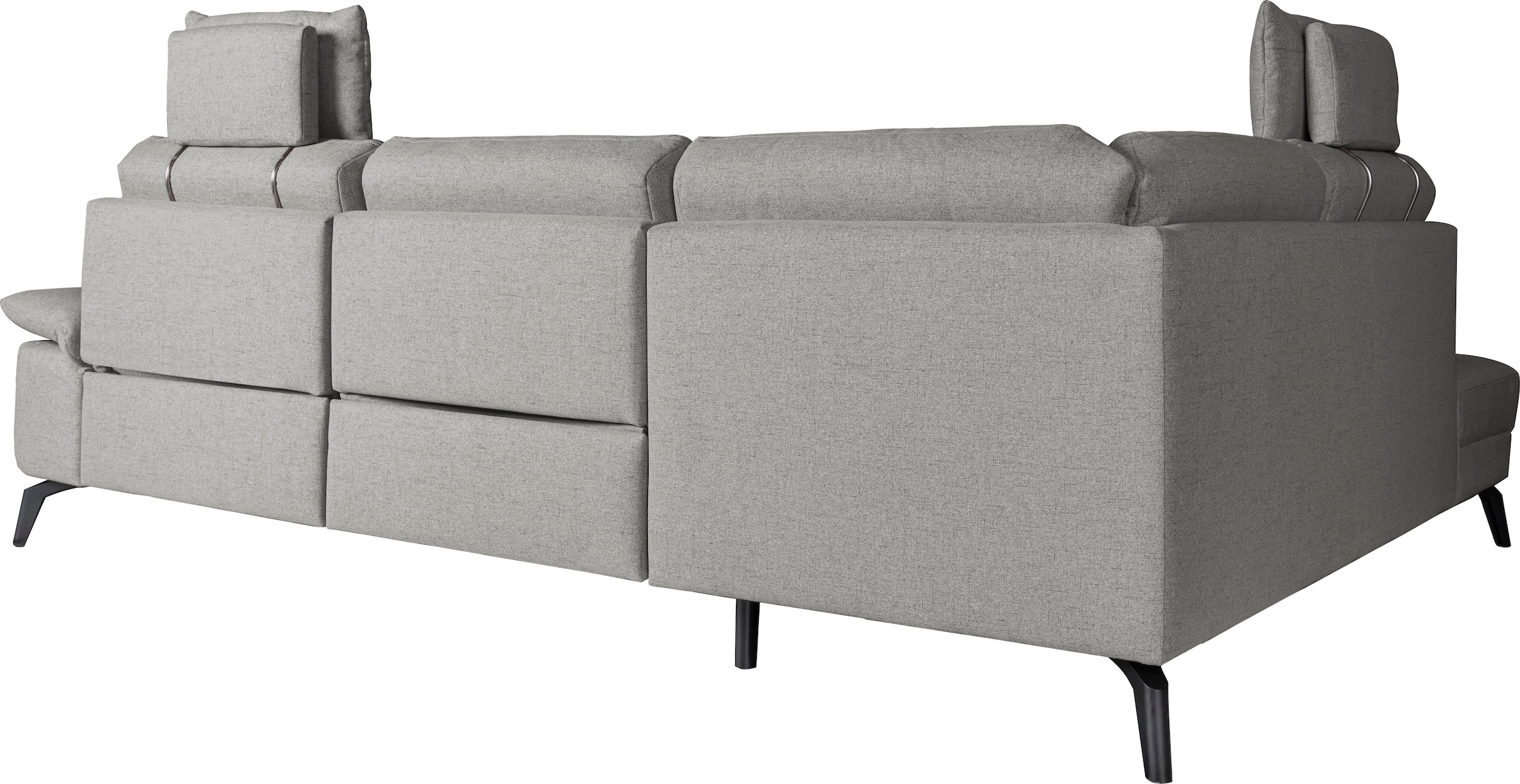 alina Ecksofa, inkl. Kopfstützen, wahlweise mit Relaxfunktion, Breite: 267 cm