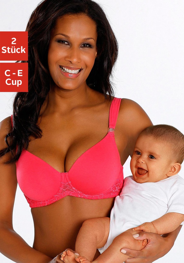 Still-BH, (Packung, 2 Stück), nahtlos vorgeformten Cups und weiche Trägern, Basic Dessous