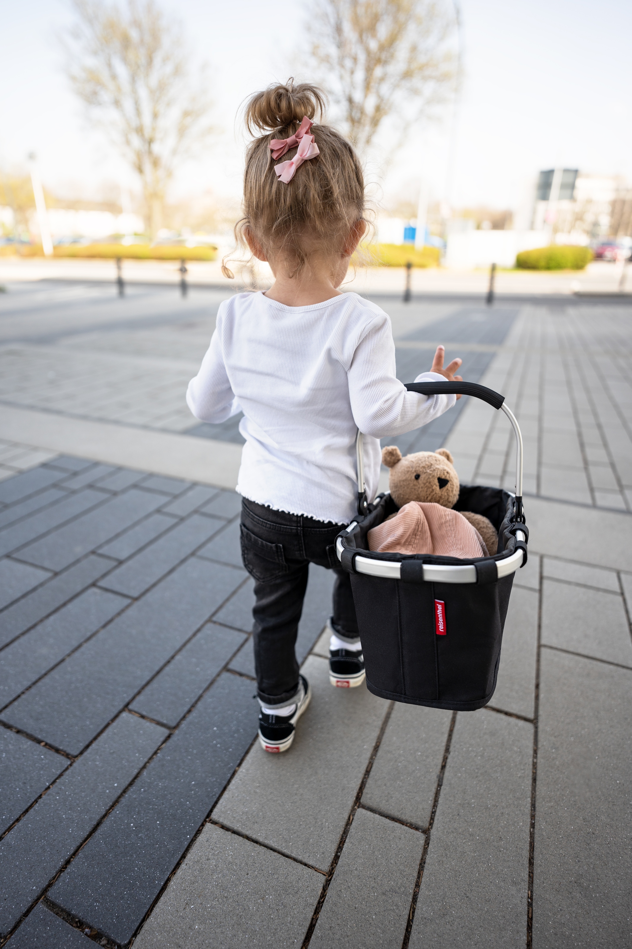 REISENTHEL® Einkaufskorb »carrybag XS« Standfüße, Griff umklappbar, flach zusammenlegbar, stabiler Griff