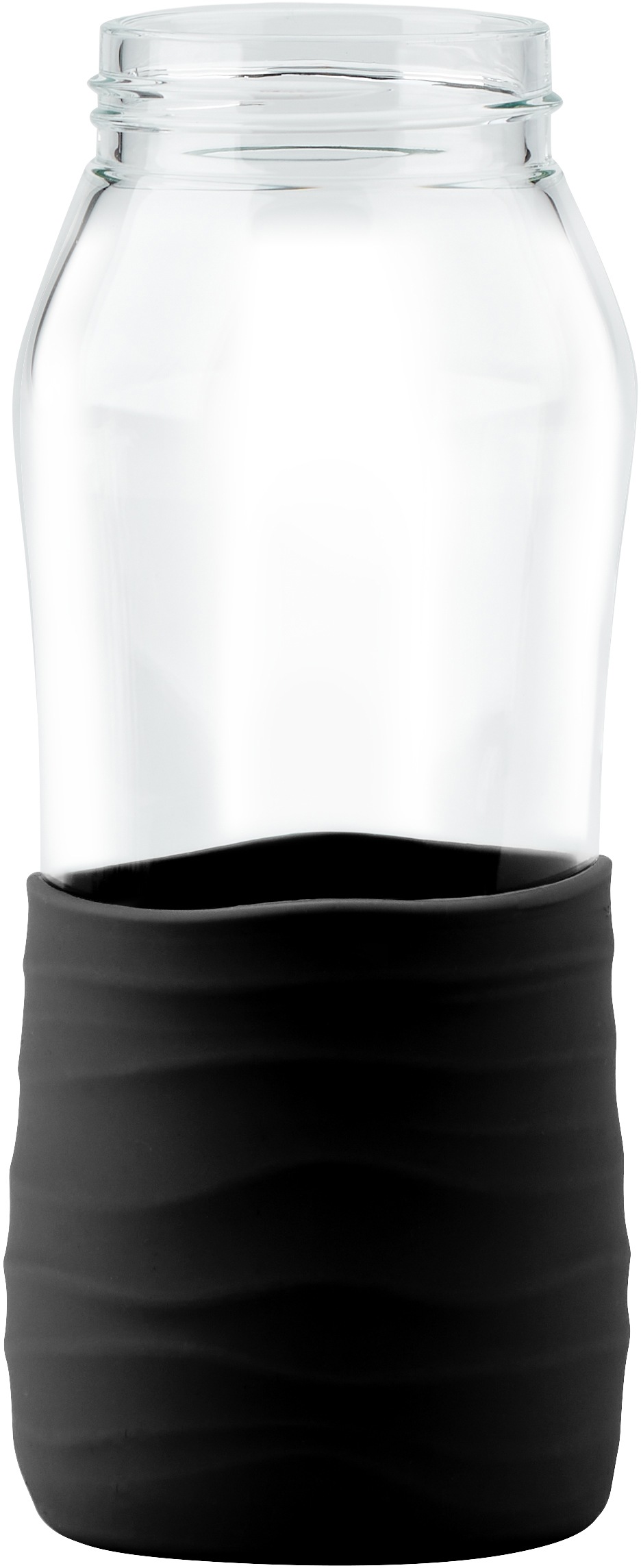 Emsa Trinkflasche »Drink2Go«, (1 tlg.), Schraubverschluss, dicht/hygienisch/rein, Silikonmanschette, 500 ml