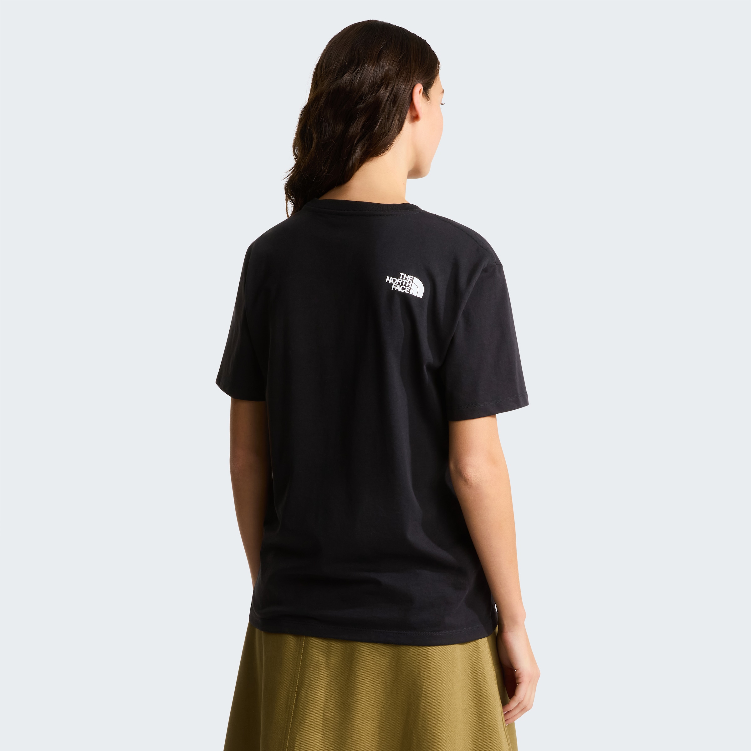 The North Face T-Shirt »W EVOLUTION HALF DOME RELAXED SHORT SLEE« für sportliche Aktivitäten und Outdoor-Abenteuer, Kurzarmdesign