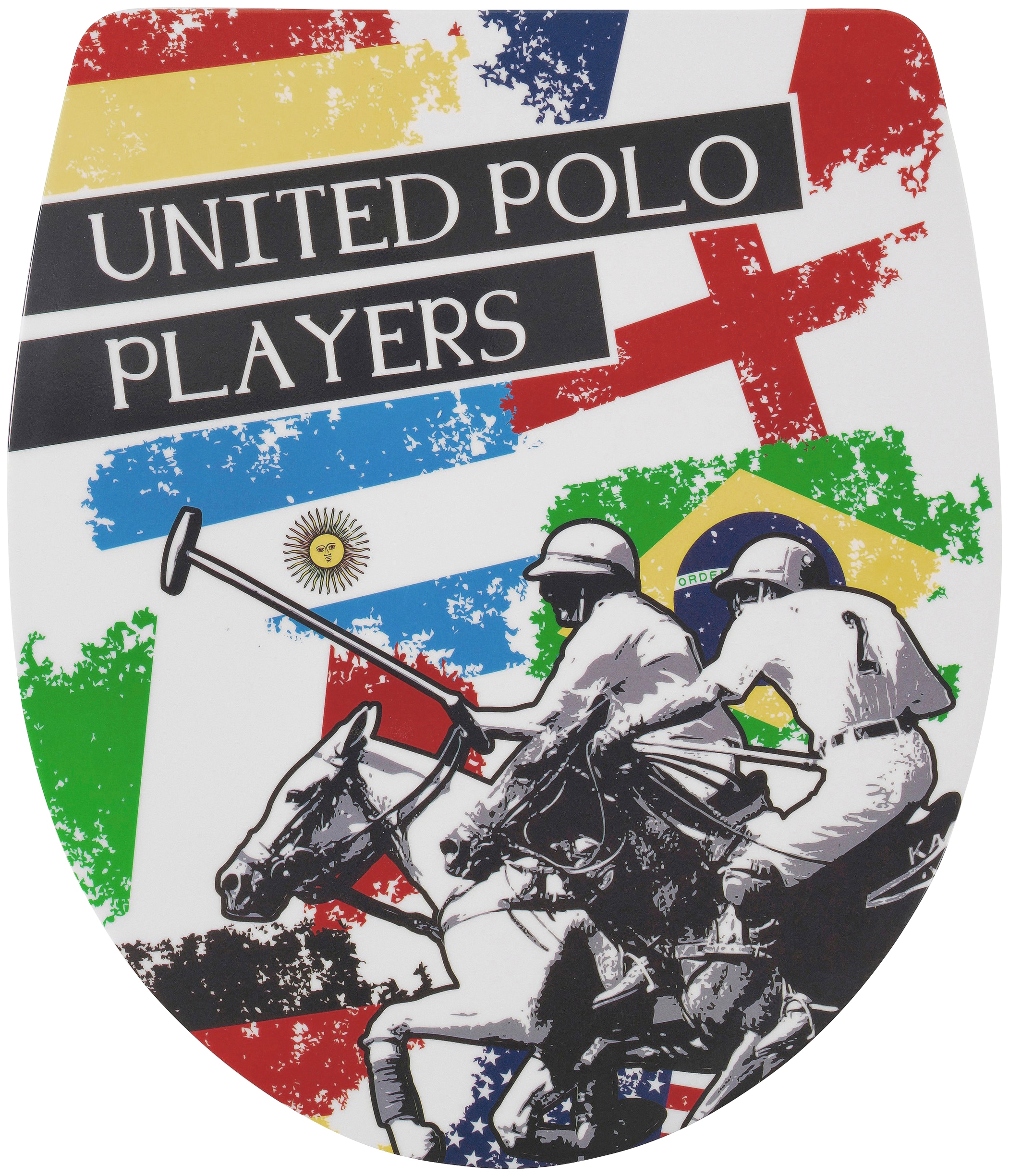 ADOB WC-Sitz "United Polo" Absenkautomatik, zur Reinigung auf Knopfdruck abnehmbar